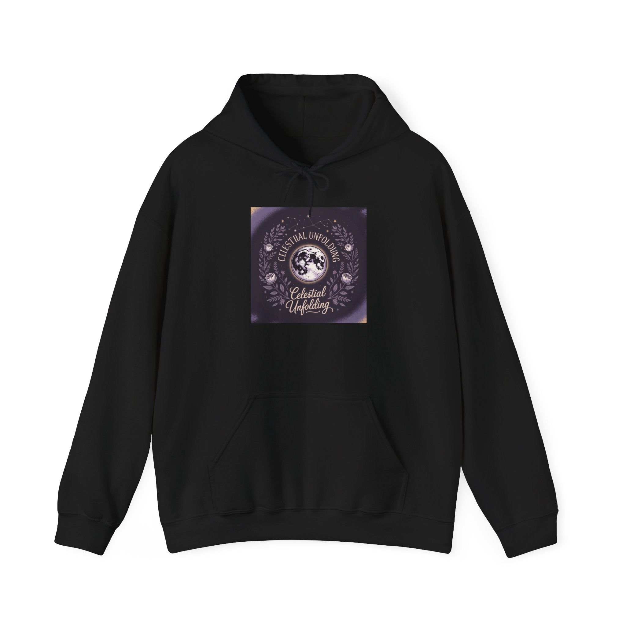Astrology Moon Phase Hoodie – Celestial Aligning Zodiac Sweatshirt