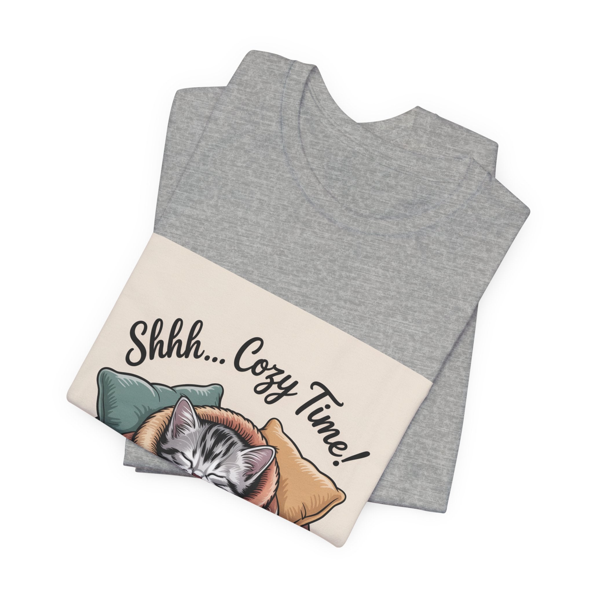 Cozy Cat 'Shhh... Cozy Time!' Tee