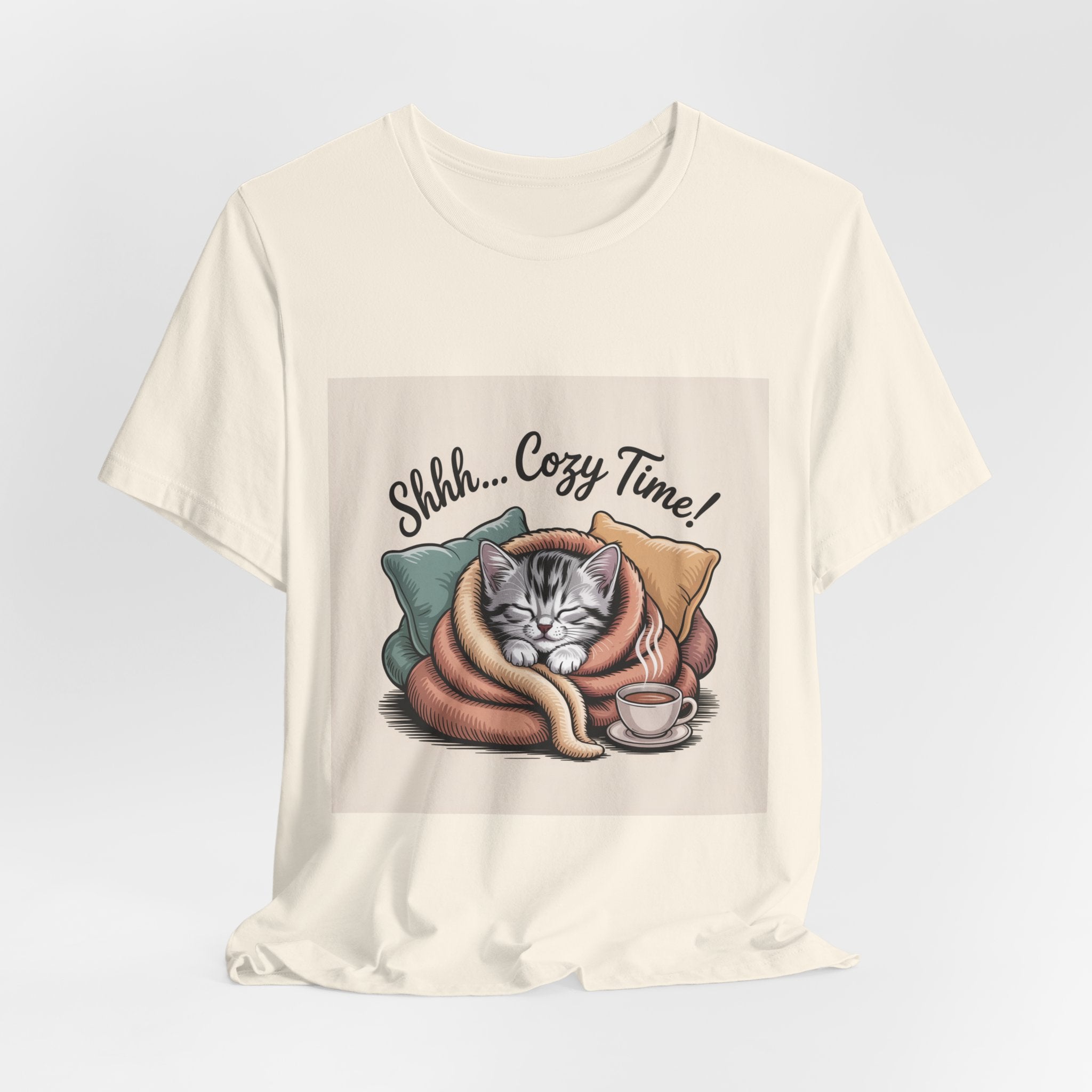 Cozy Cat 'Shhh... Cozy Time!' Tee