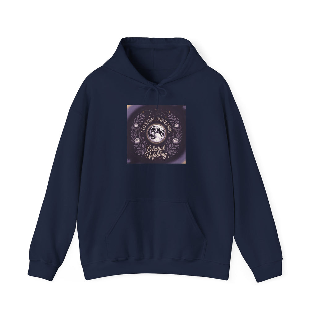 Astrology Moon Phase Hoodie – Celestial Aligning Zodiac Sweatshirt