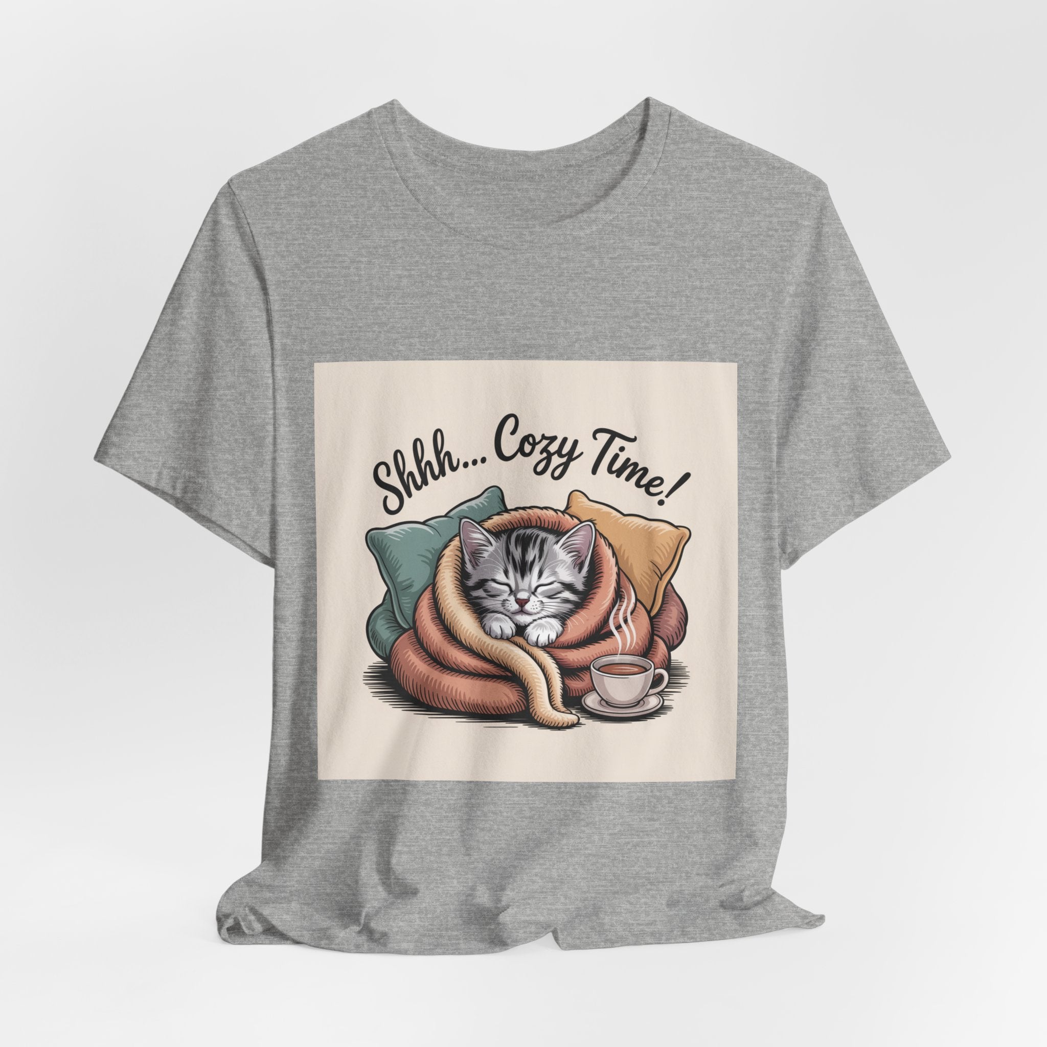 Cozy Cat 'Shhh... Cozy Time!' Tee