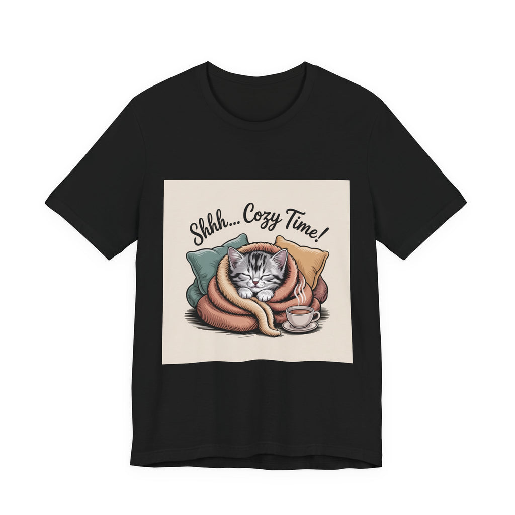 Cozy Cat 'Shhh... Cozy Time!' Tee