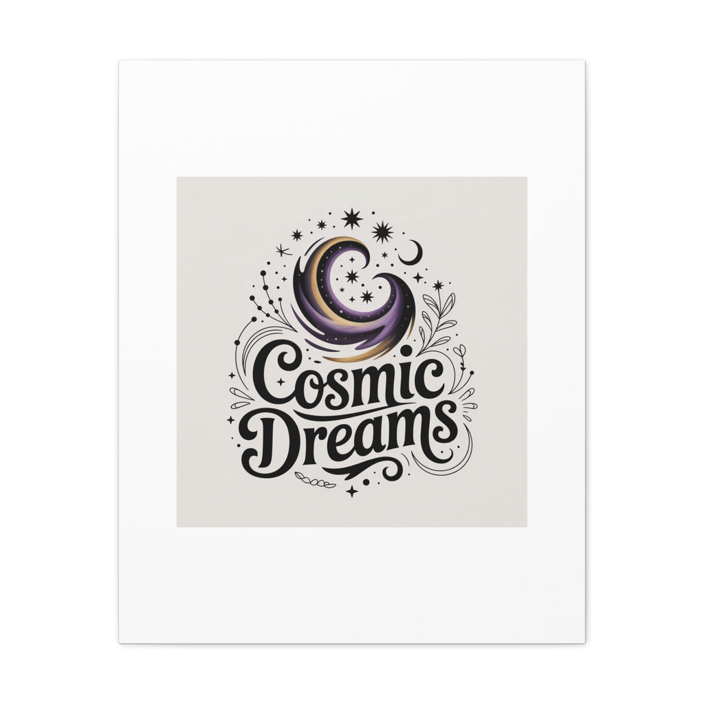 Cosmic Dreams Matte Canvas Wall Art — Stretched 1.25"