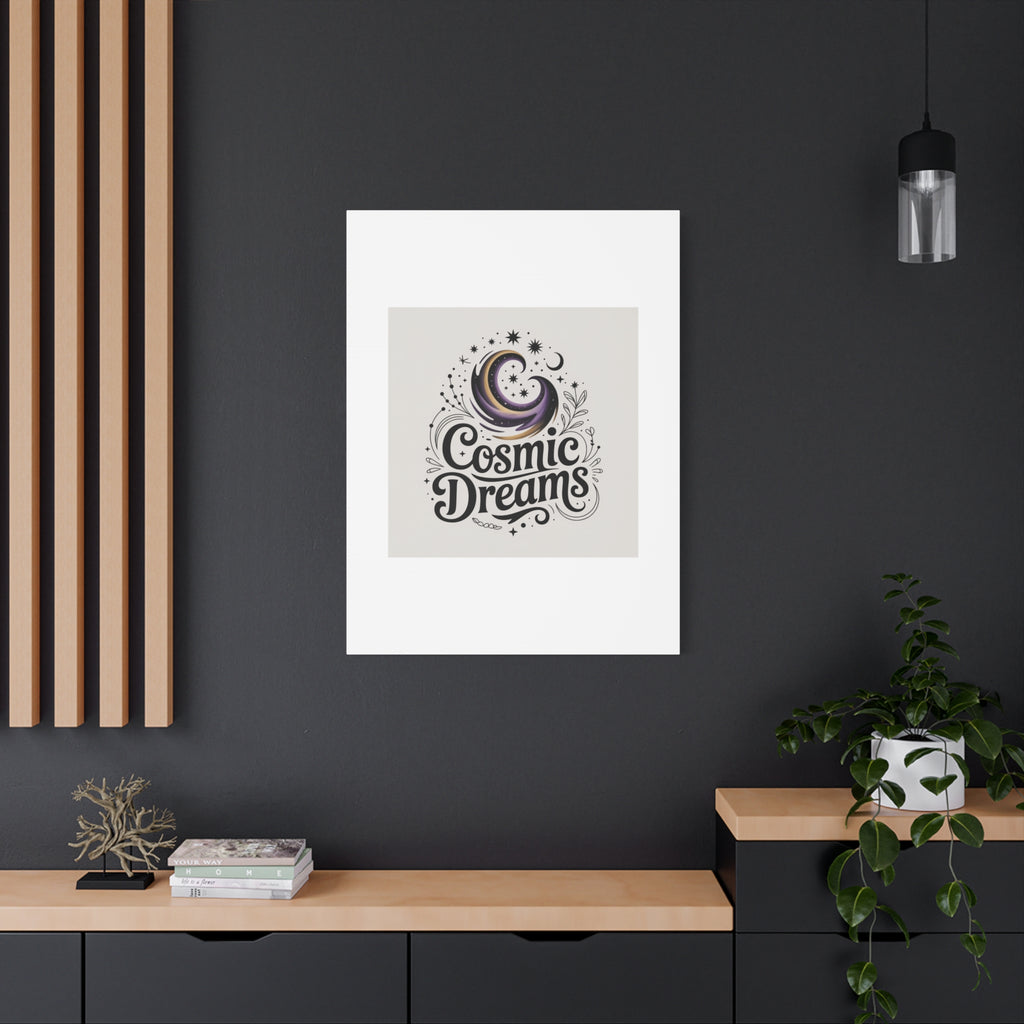 Cosmic Dreams Matte Canvas Wall Art — Stretched 1.25"