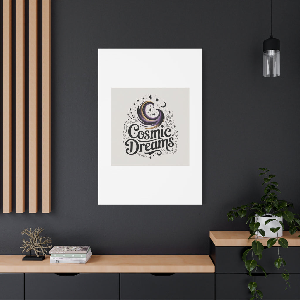 Cosmic Dreams Matte Canvas Wall Art — Stretched 1.25"