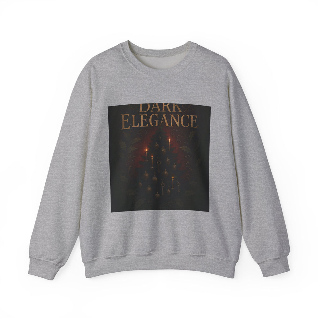 Crewneck Sweatshirt – "Dark Elegance" Gothic Forest Graphic