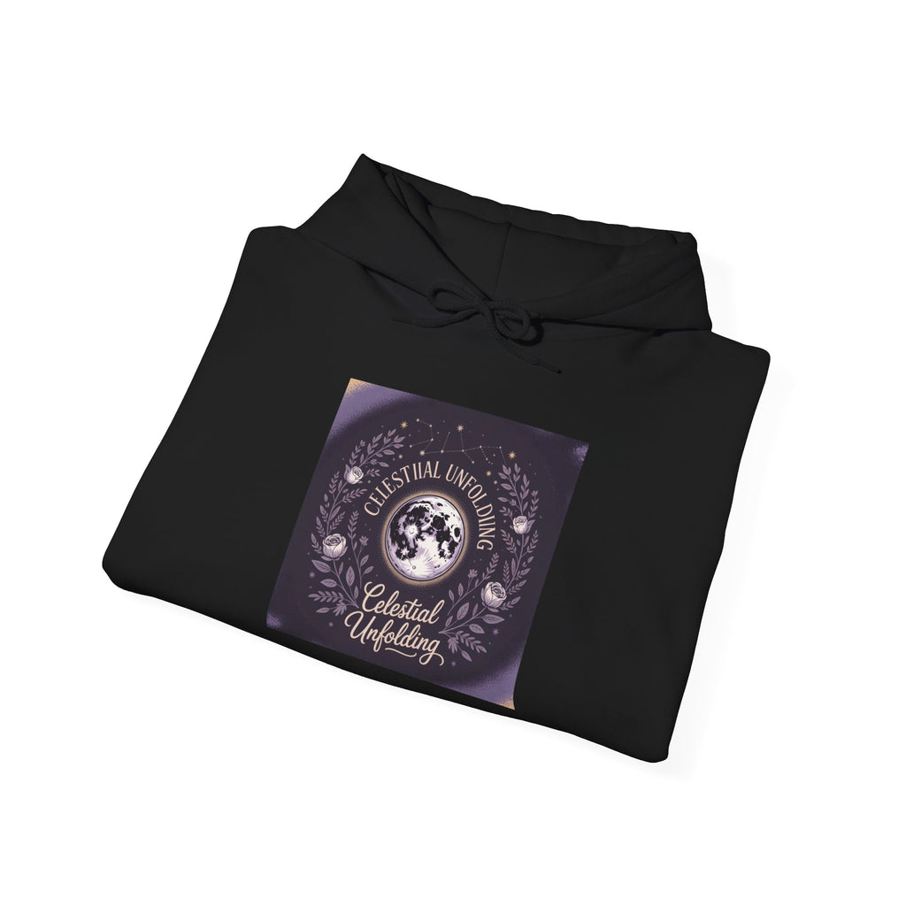 Astrology Moon Phase Hoodie – Celestial Aligning Zodiac Sweatshirt