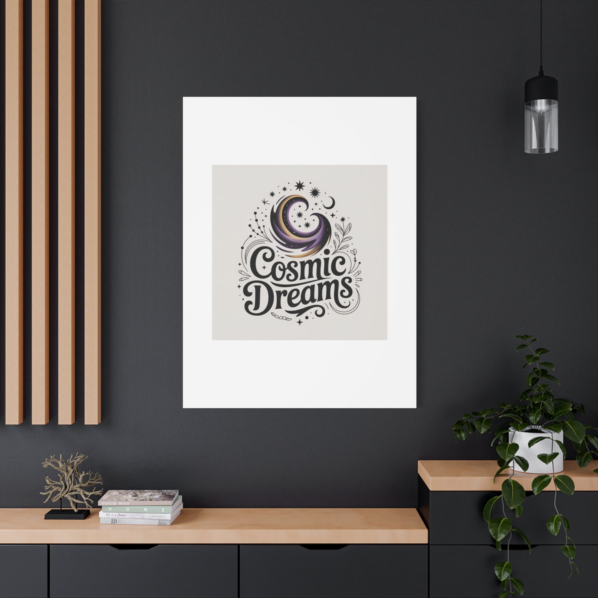 Cosmic Dreams Matte Canvas Wall Art — Stretched 1.25"