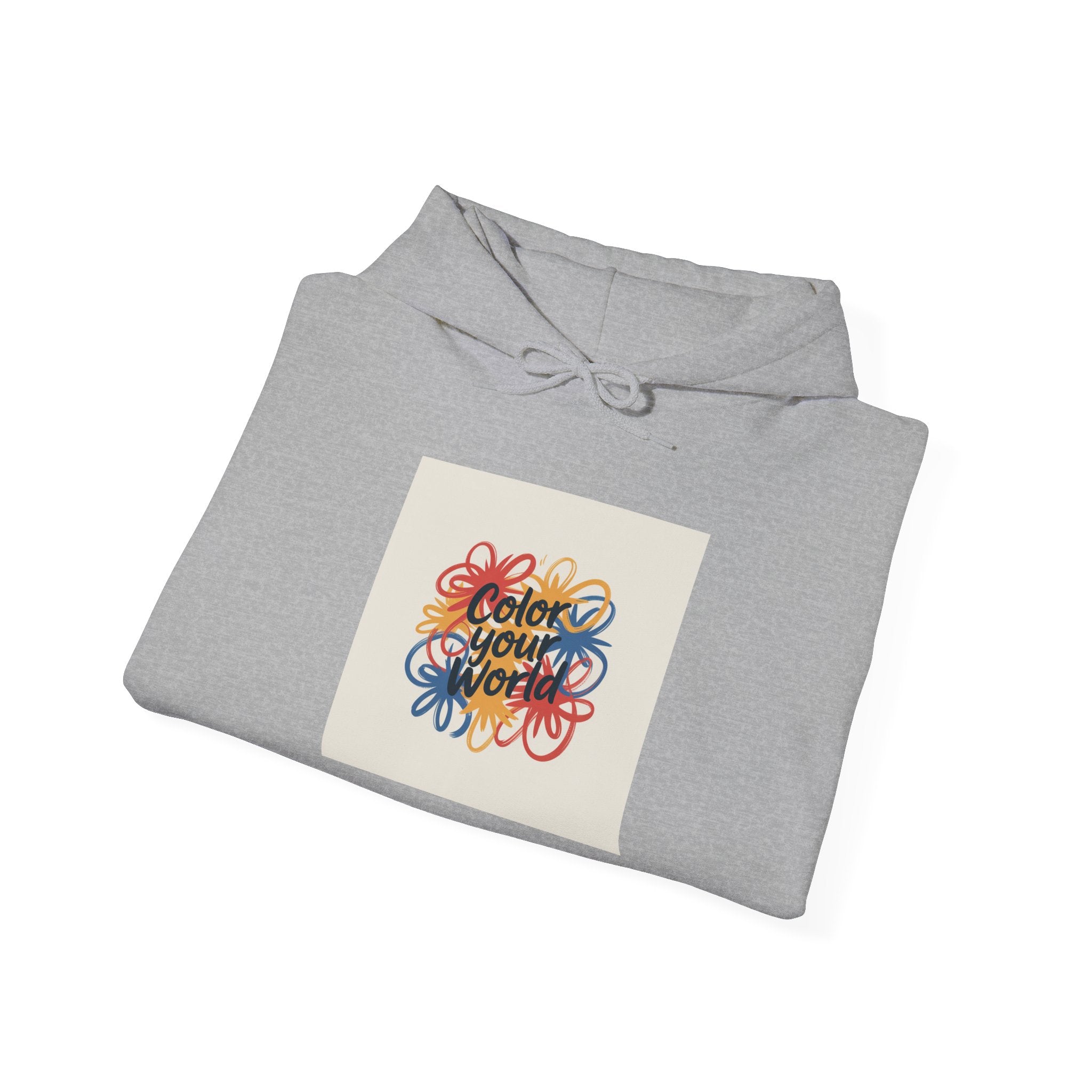 Hoodie — 'Follow Your Heart' Colorful Script Hoodie