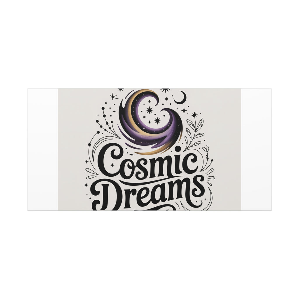 Cosmic Dreams Matte Canvas Wall Art — Stretched 1.25"