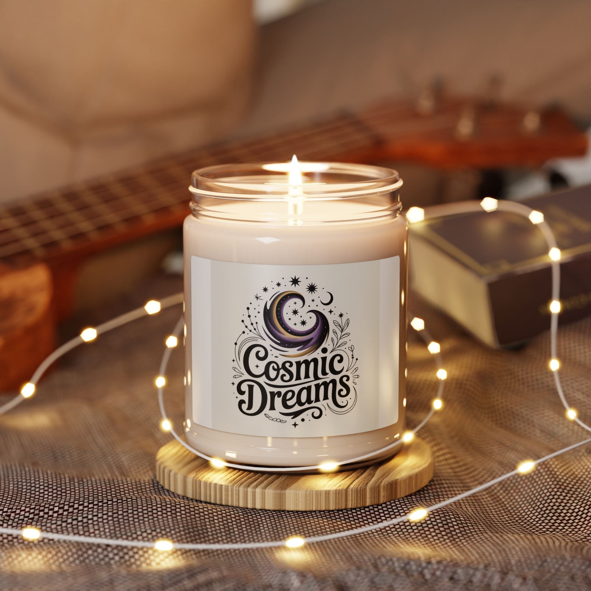 Cosmic Dreams Scented Soy Candle — 9oz Relaxing Night Sky Aroma