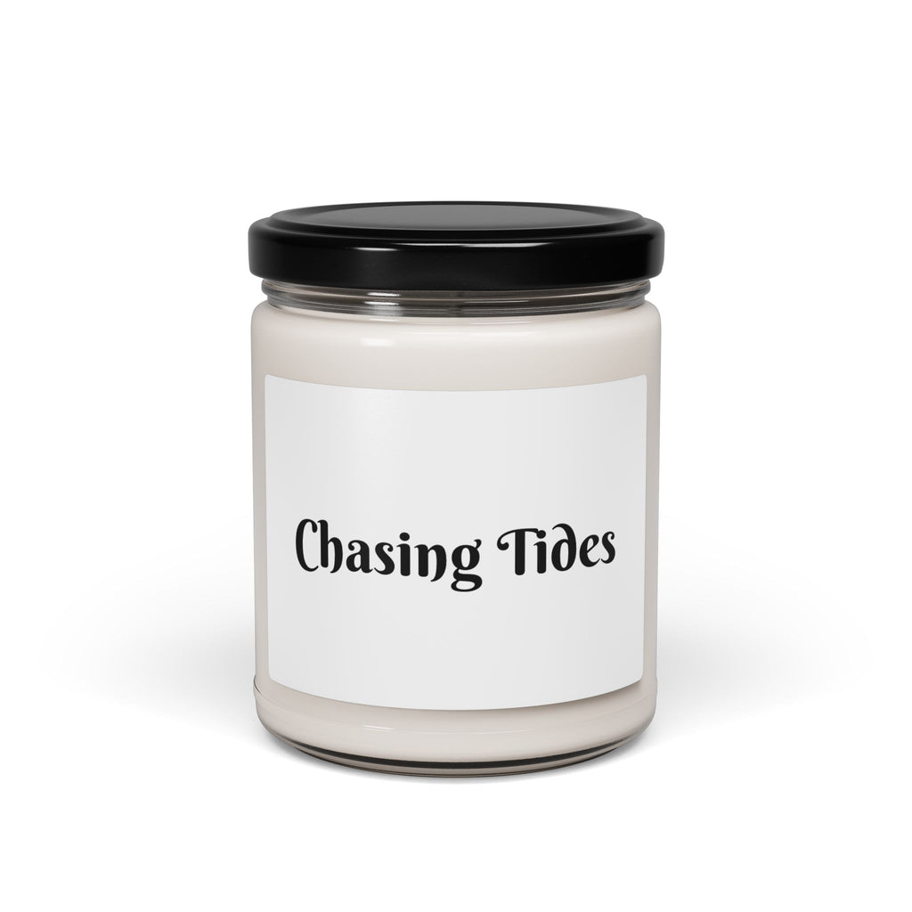Chasing Tides Scented Soy Candle — 9oz Coastal Aromatherapy Jar