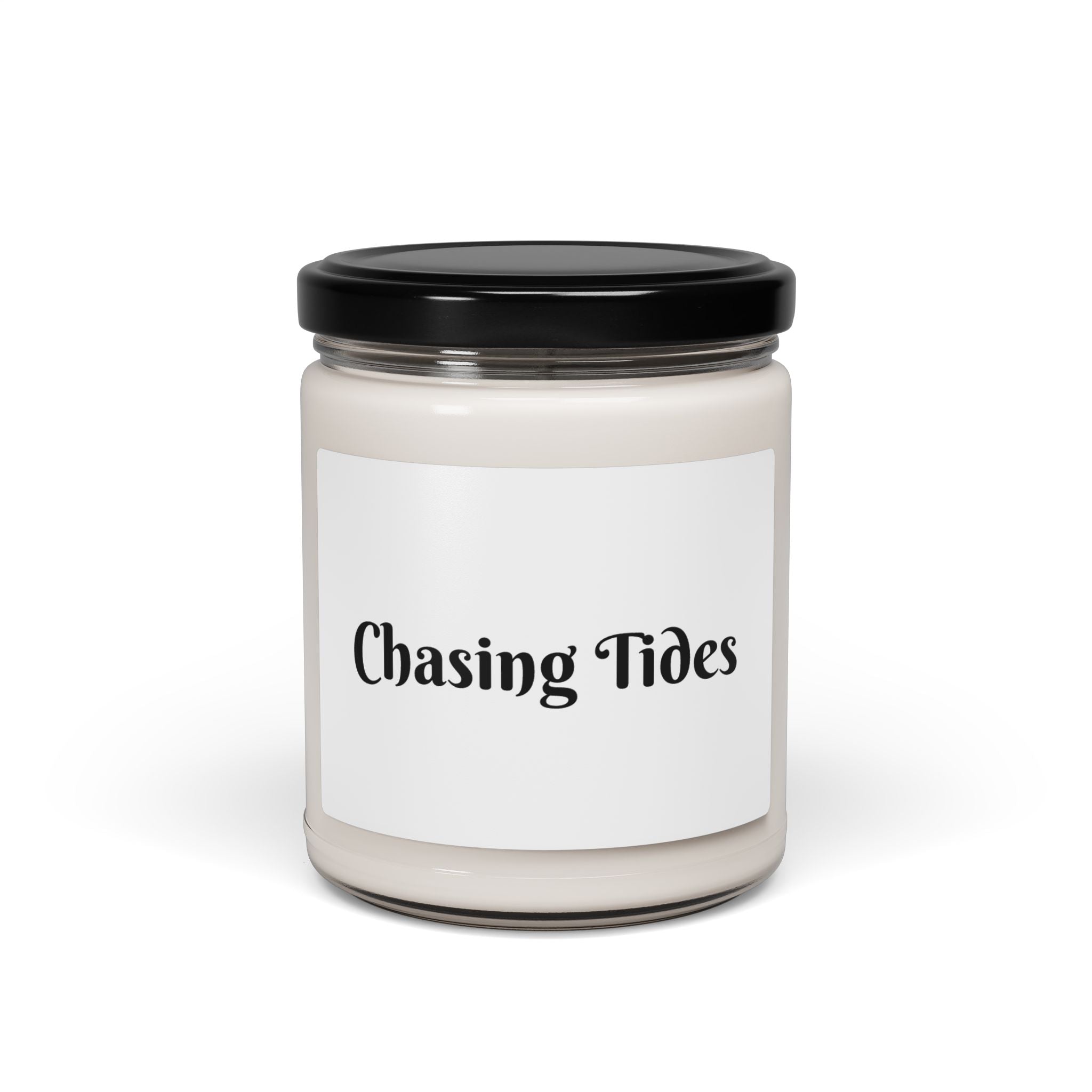 Chasing Tides Scented Soy Candle — 9oz Coastal Aromatherapy Jar