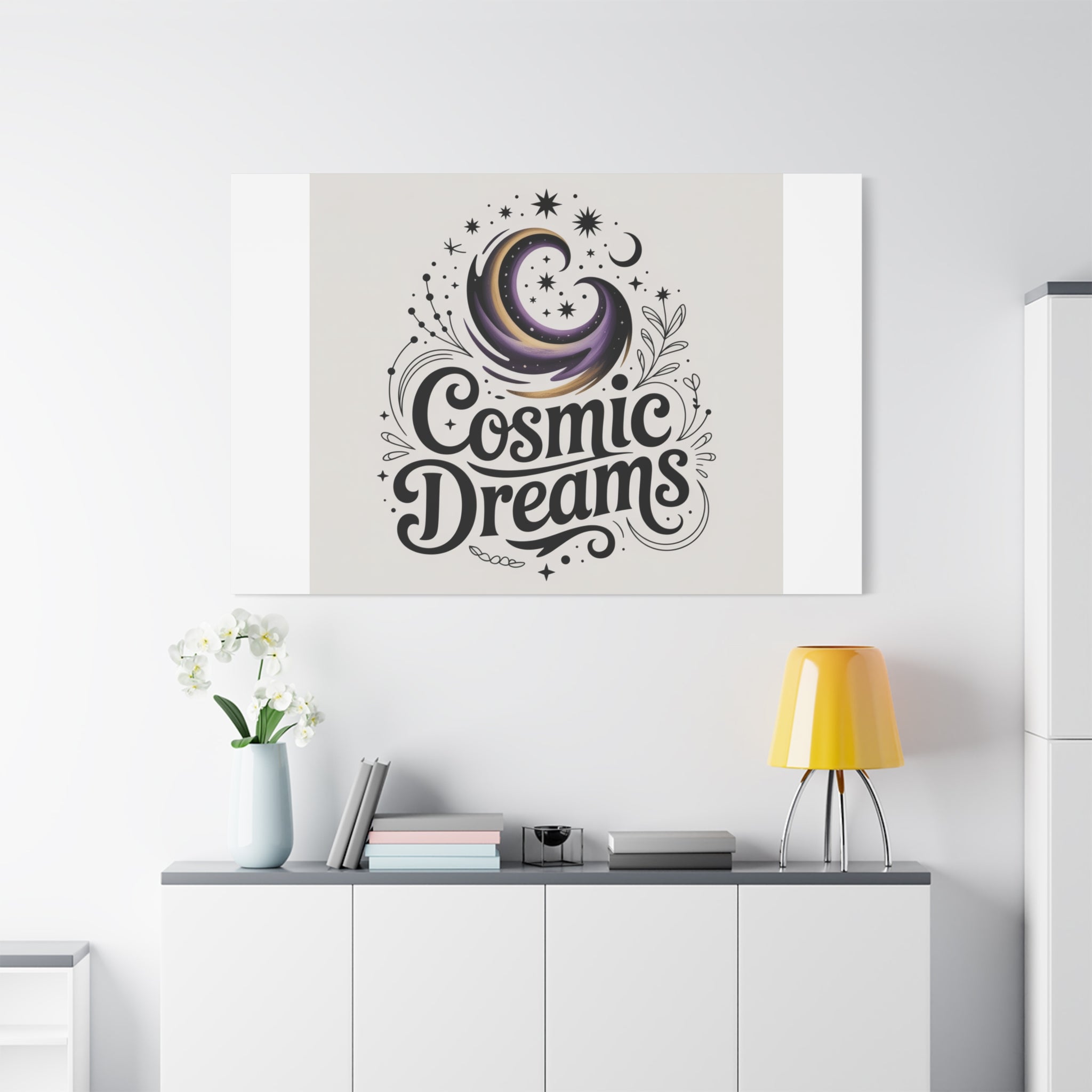 Cosmic Dreams Matte Canvas Wall Art — Stretched 1.25"
