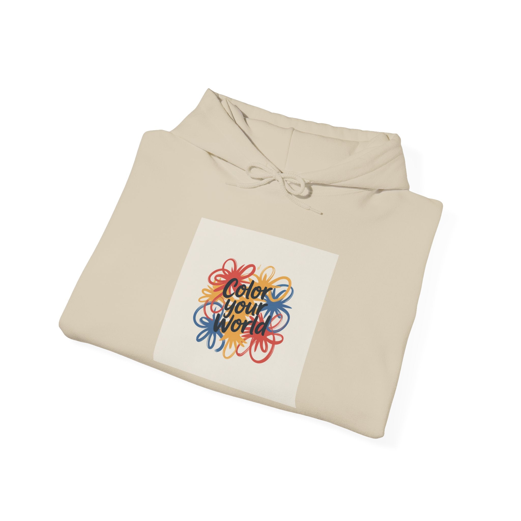 Hoodie — 'Follow Your Heart' Colorful Script Hoodie