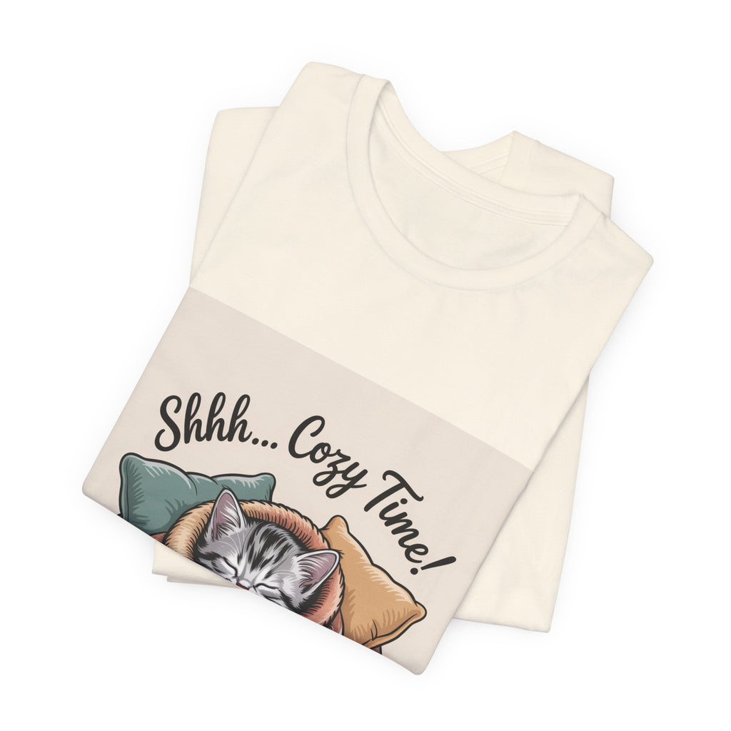 Cozy Cat 'Shhh... Cozy Time!' Tee