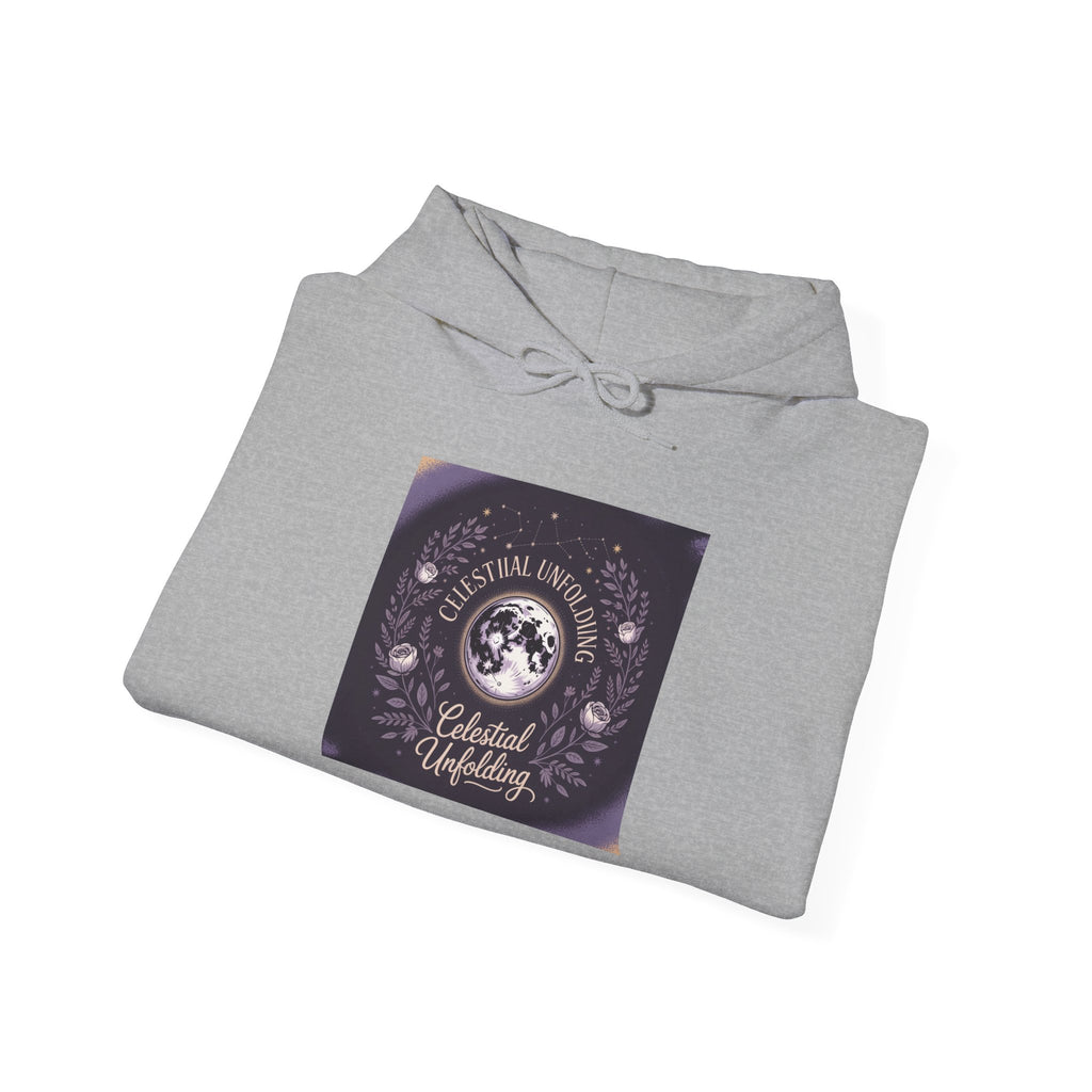 Astrology Moon Phase Hoodie – Celestial Aligning Zodiac Sweatshirt