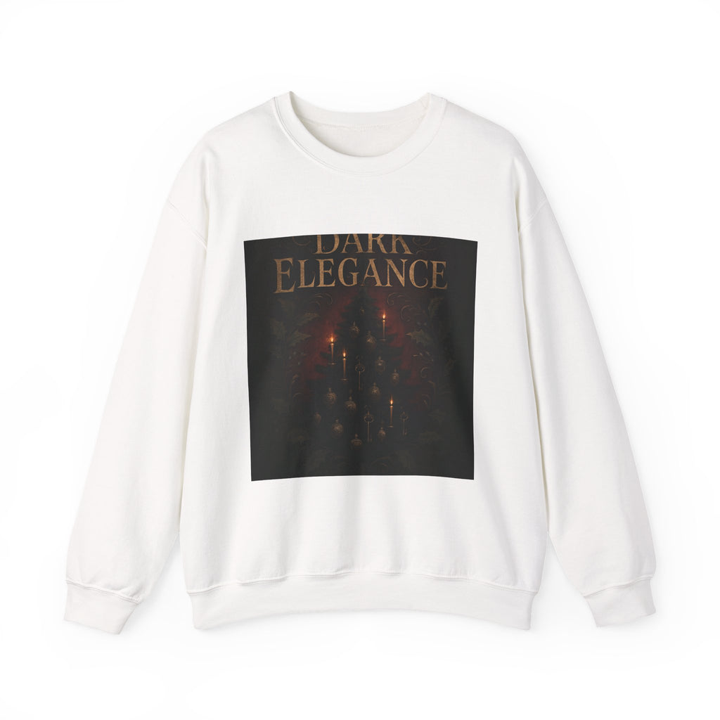 Crewneck Sweatshirt – "Dark Elegance" Gothic Forest Graphic