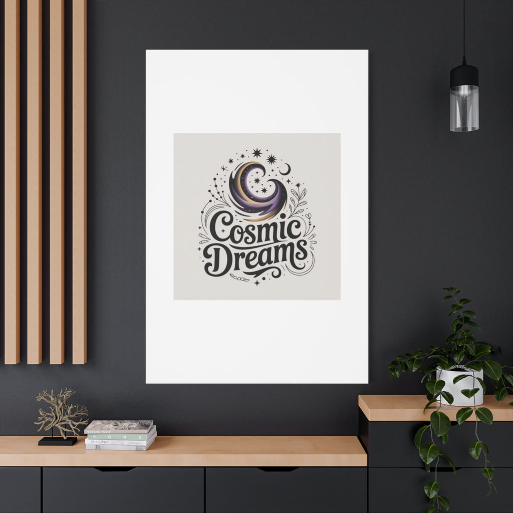 Cosmic Dreams Matte Canvas Wall Art — Stretched 1.25"