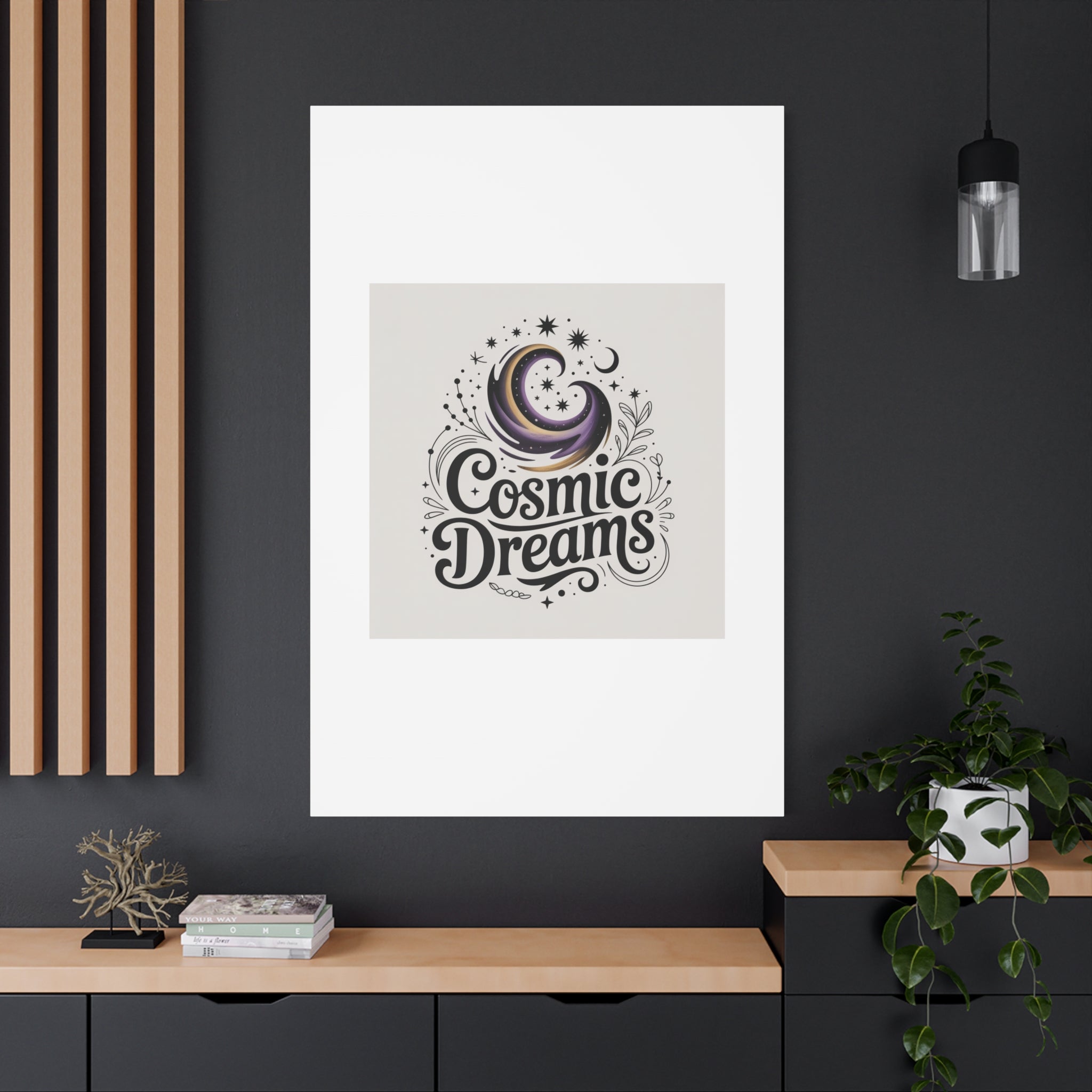 Cosmic Dreams Matte Canvas Wall Art — Stretched 1.25"