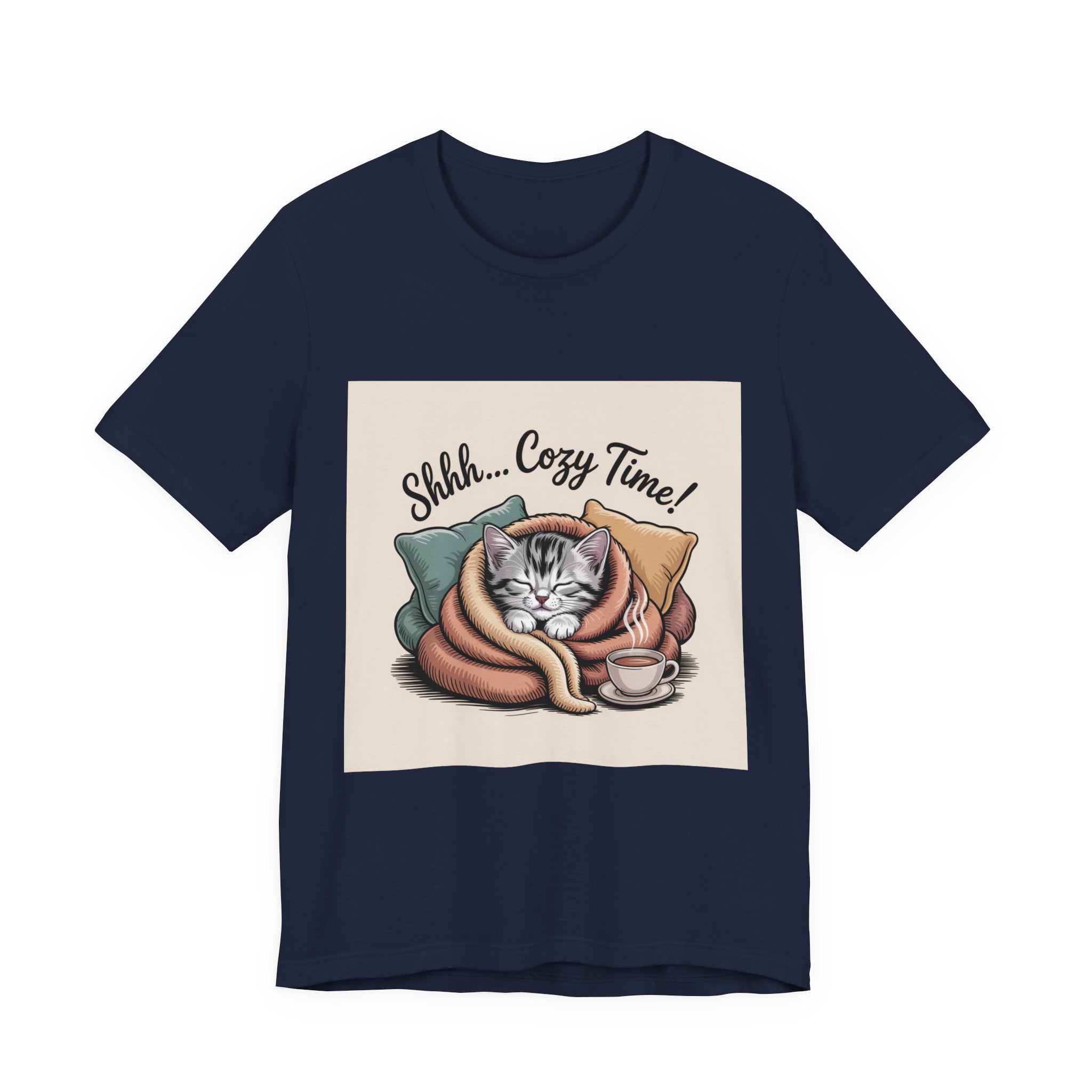 Cozy Cat 'Shhh... Cozy Time!' Tee