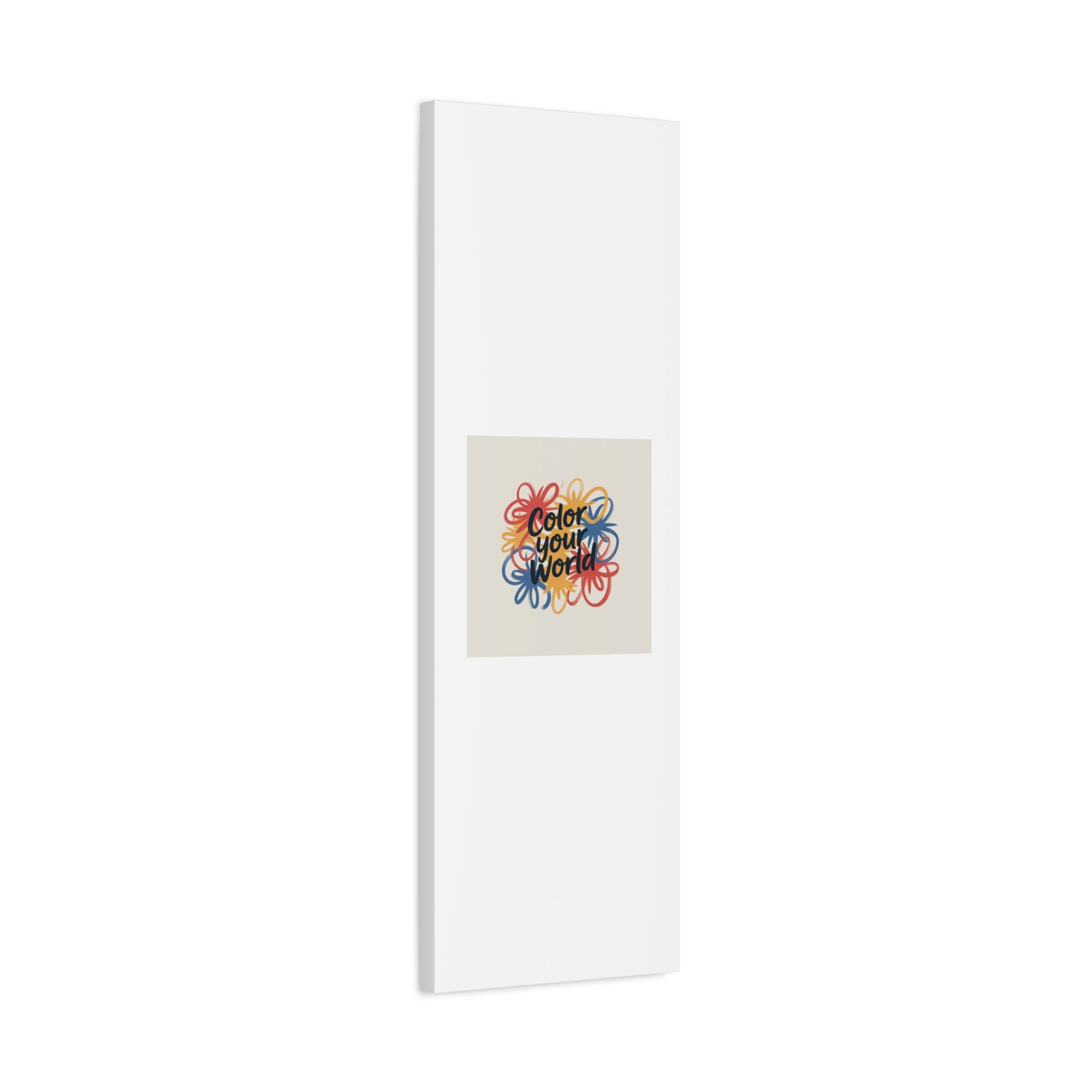 Canvas Art – “Color Your World” Floral Wall Art