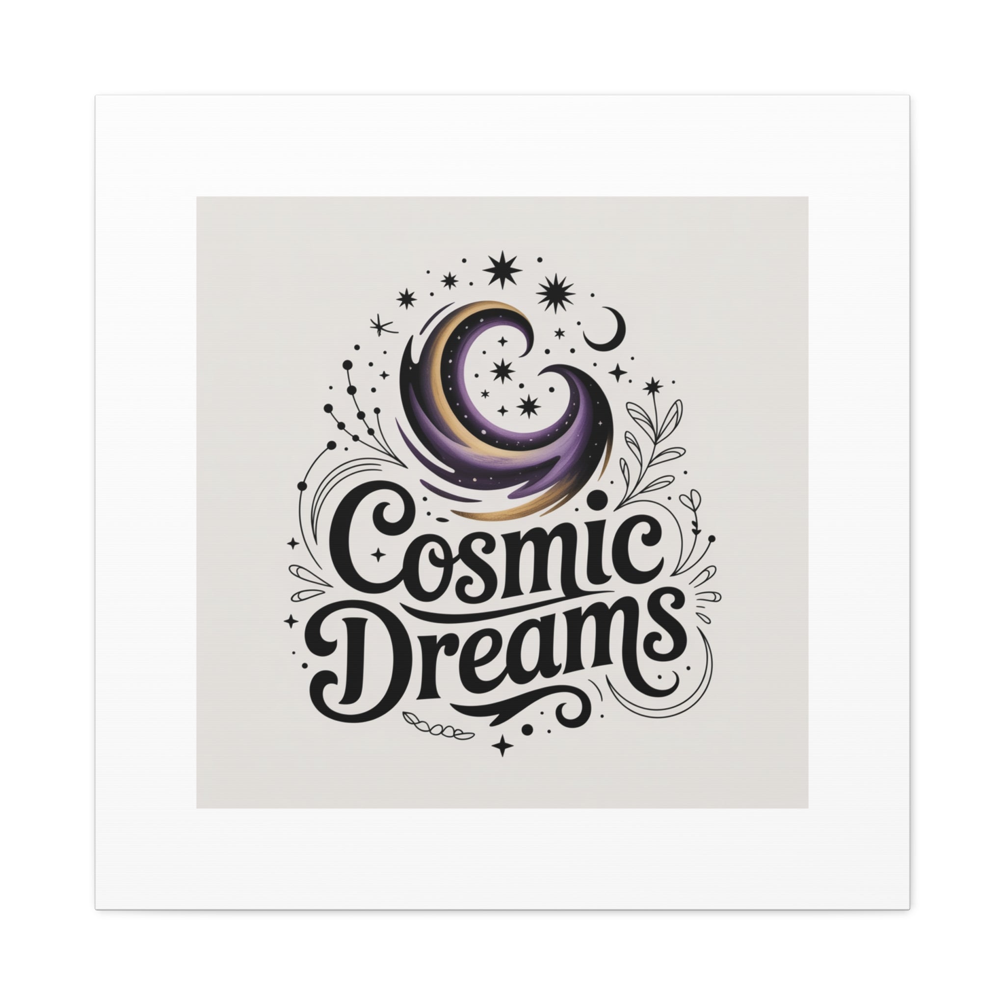 Cosmic Dreams Matte Canvas Wall Art — Stretched 1.25"