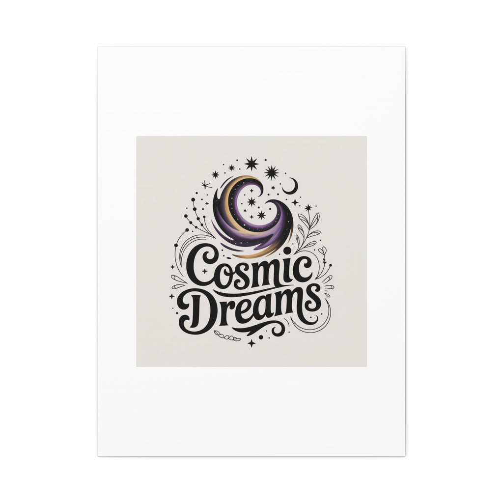 Cosmic Dreams Matte Canvas Wall Art — Stretched 1.25"
