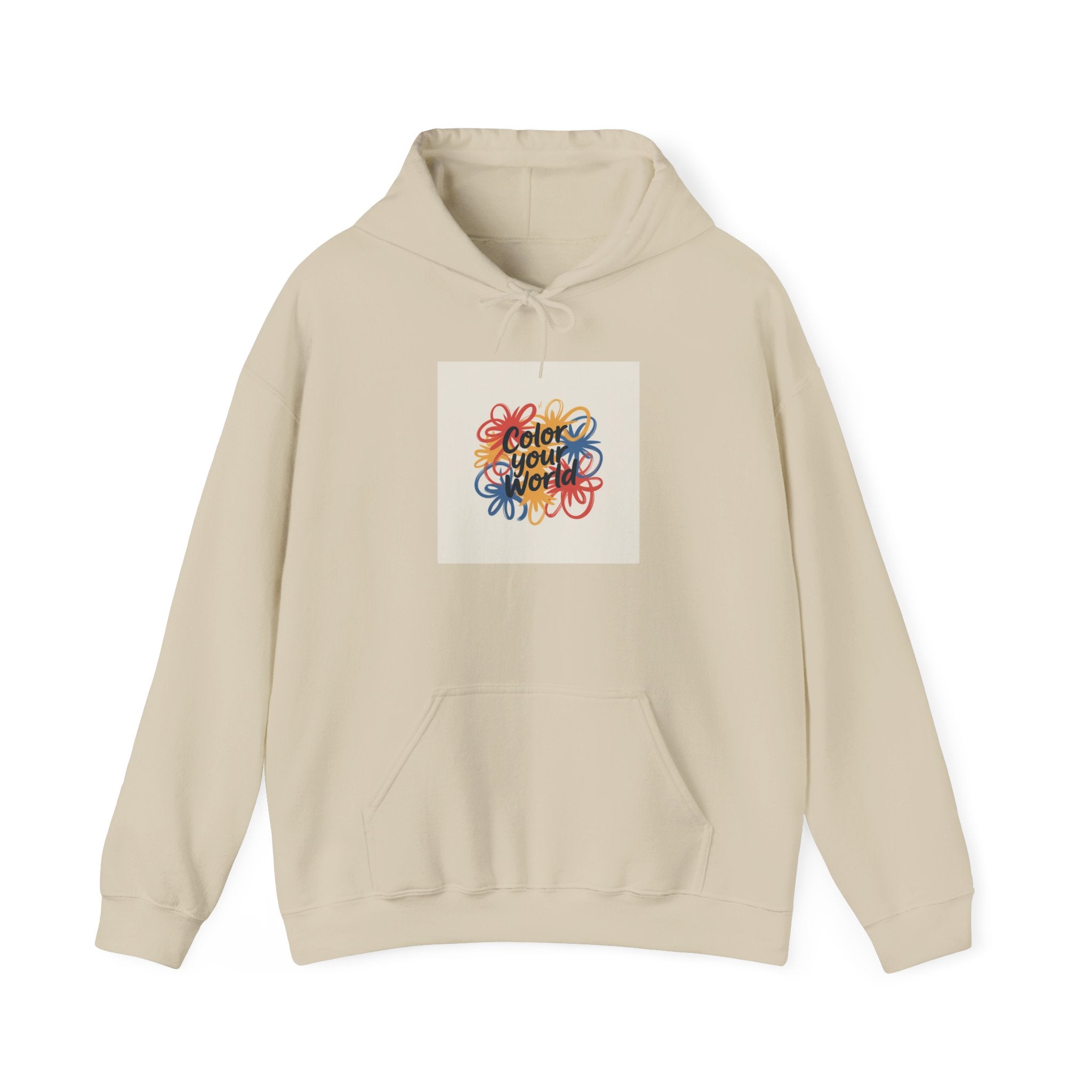 Hoodie — 'Follow Your Heart' Colorful Script Hoodie