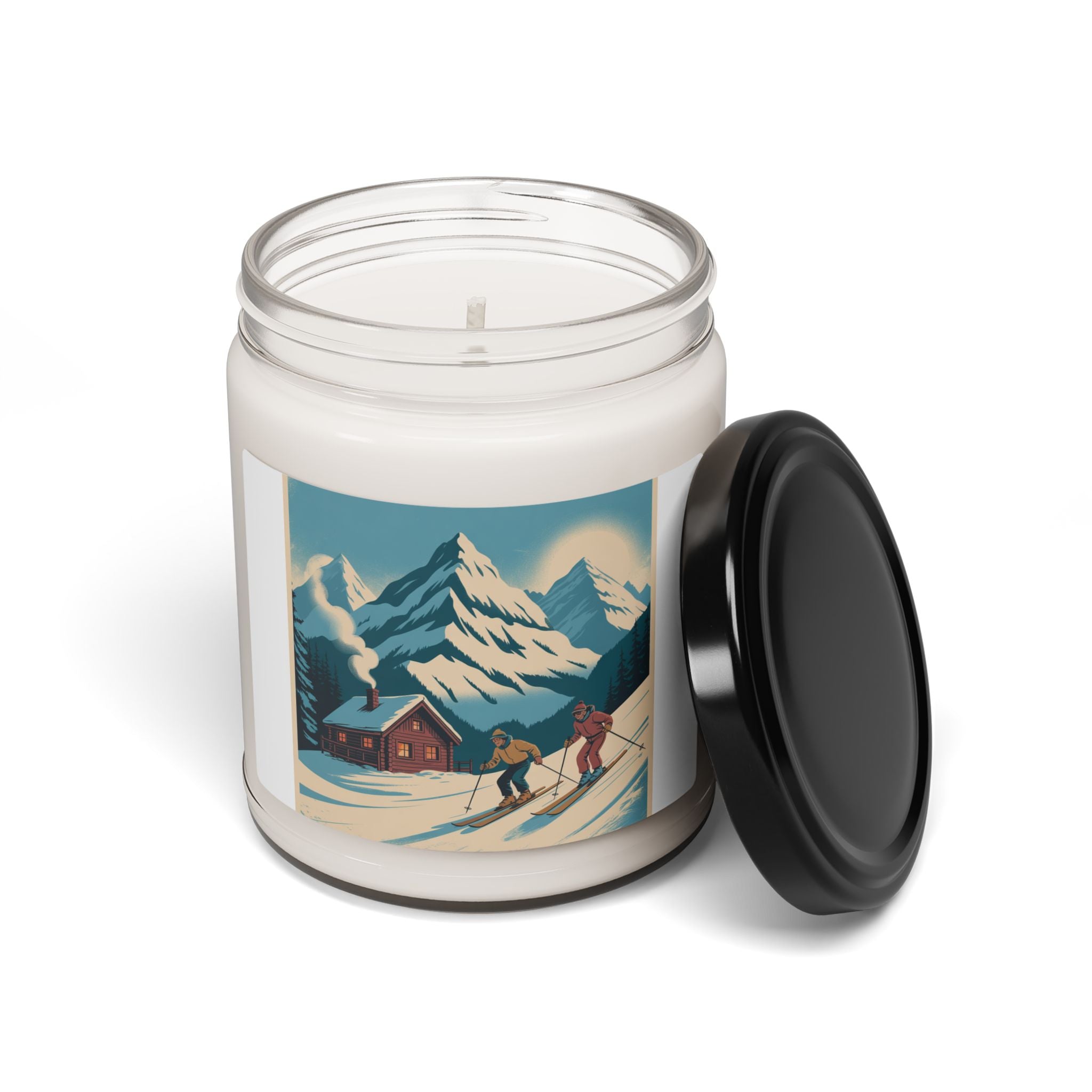 Soy Candle — Winter Mountain Ski Lodge Scented Candle (9oz)