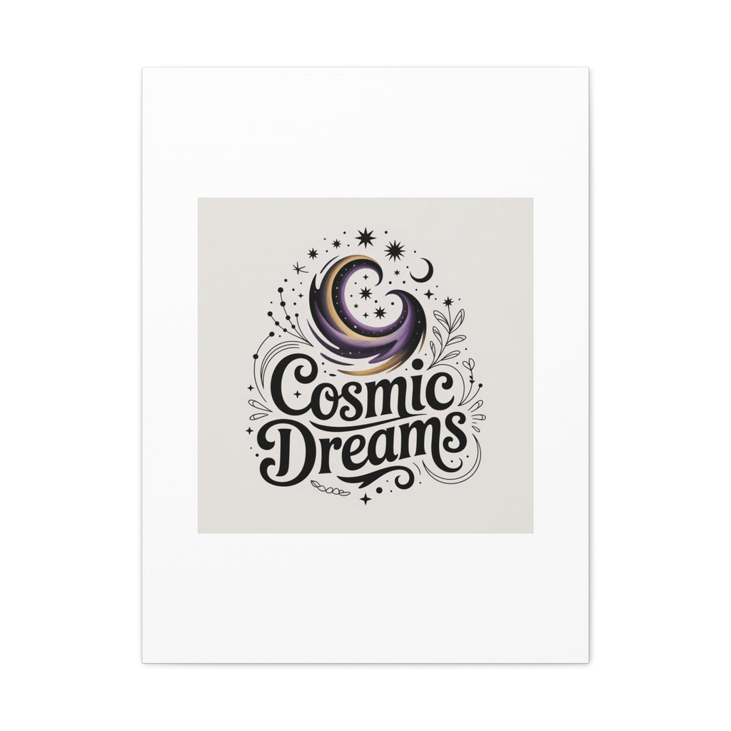 Cosmic Dreams Matte Canvas Wall Art — Stretched 1.25"