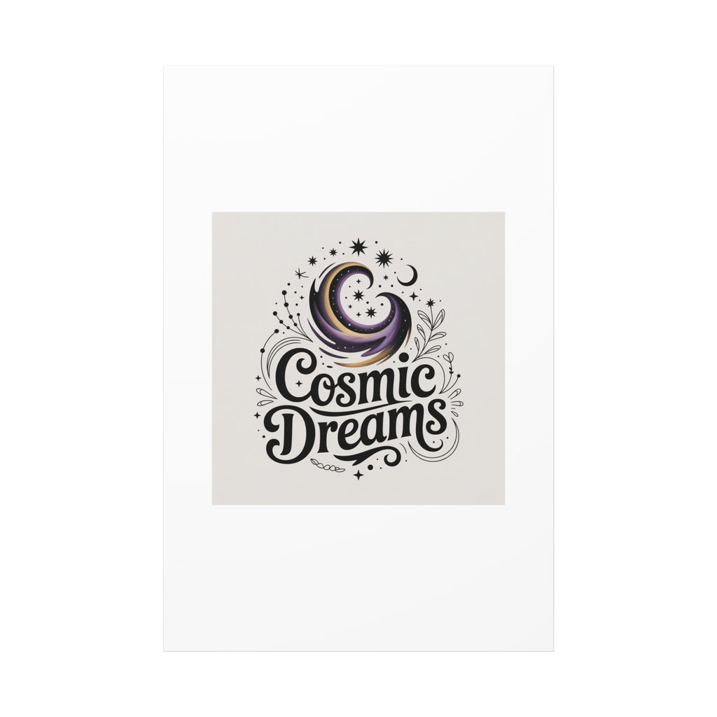 Cosmic Dreams Matte Canvas Wall Art — Stretched 1.25"
