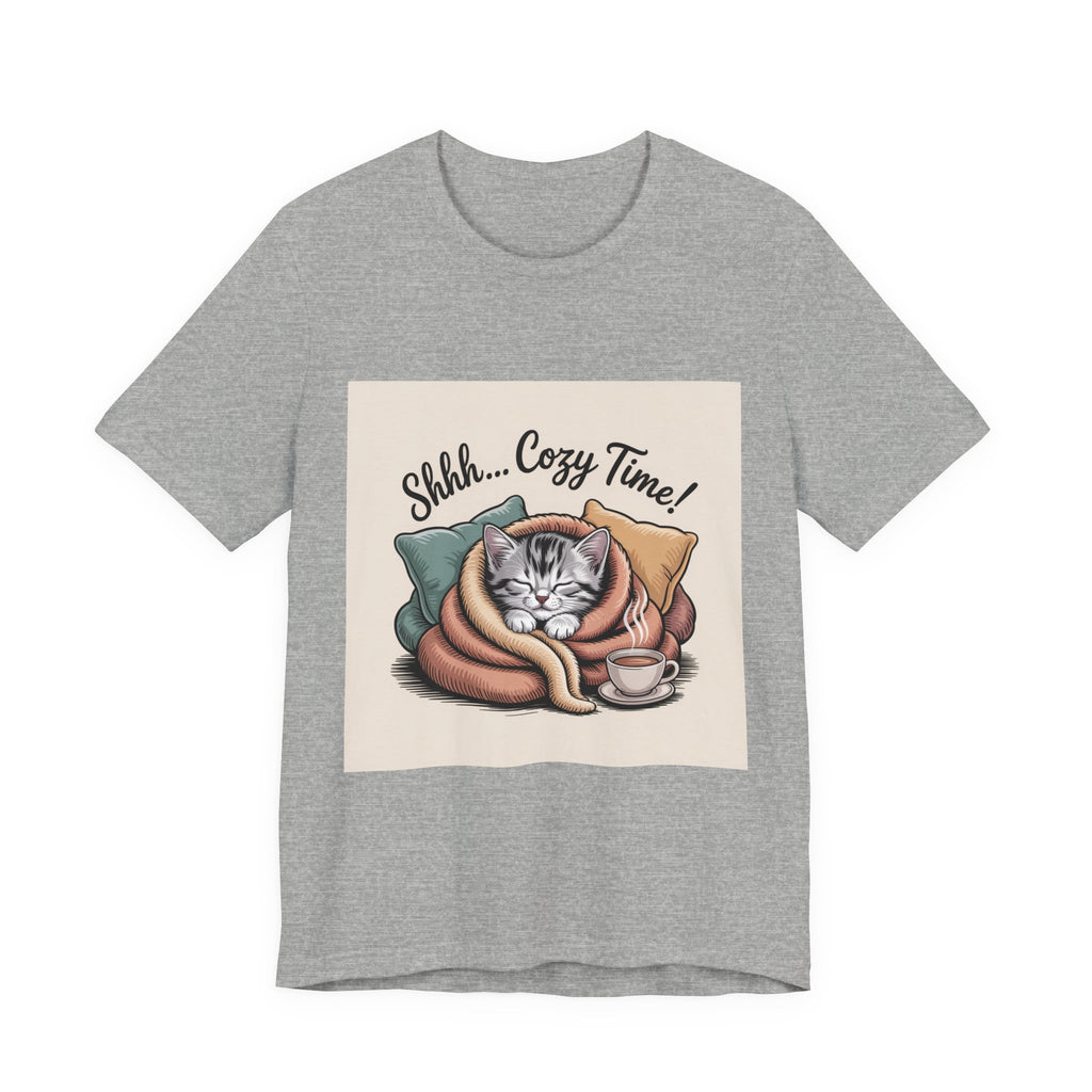 Cozy Cat 'Shhh... Cozy Time!' Tee