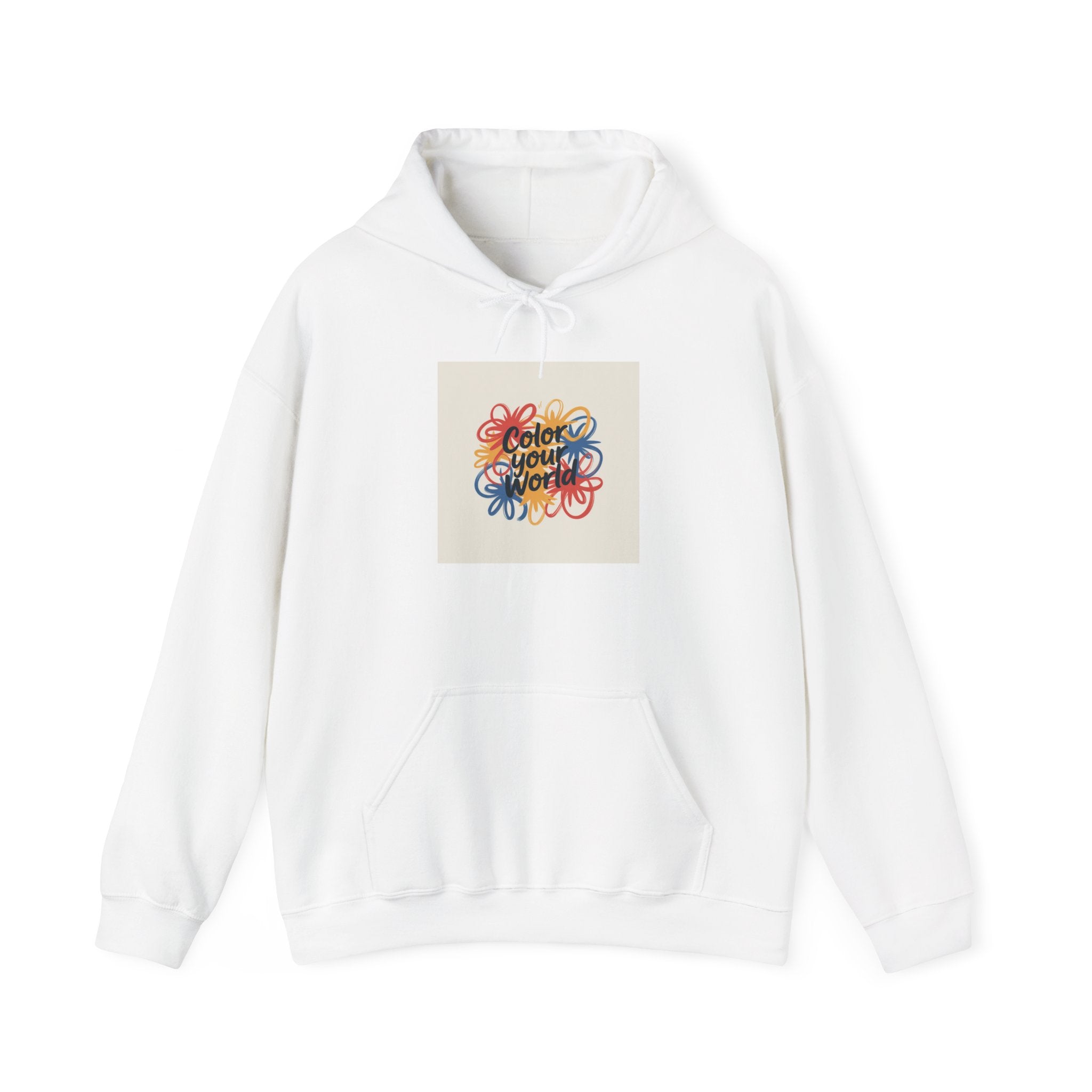 Hoodie — 'Follow Your Heart' Colorful Script Hoodie