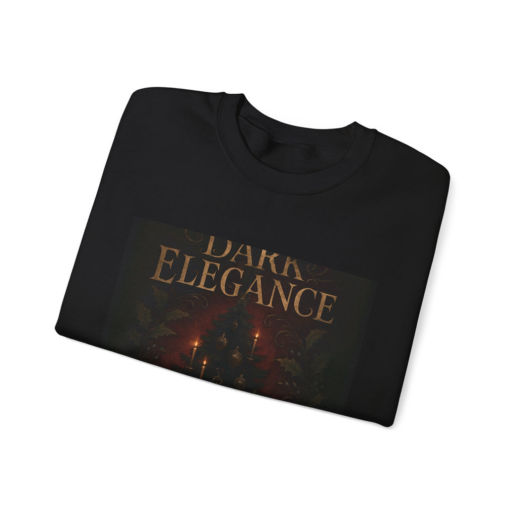 Crewneck Sweatshirt – "Dark Elegance" Gothic Forest Graphic