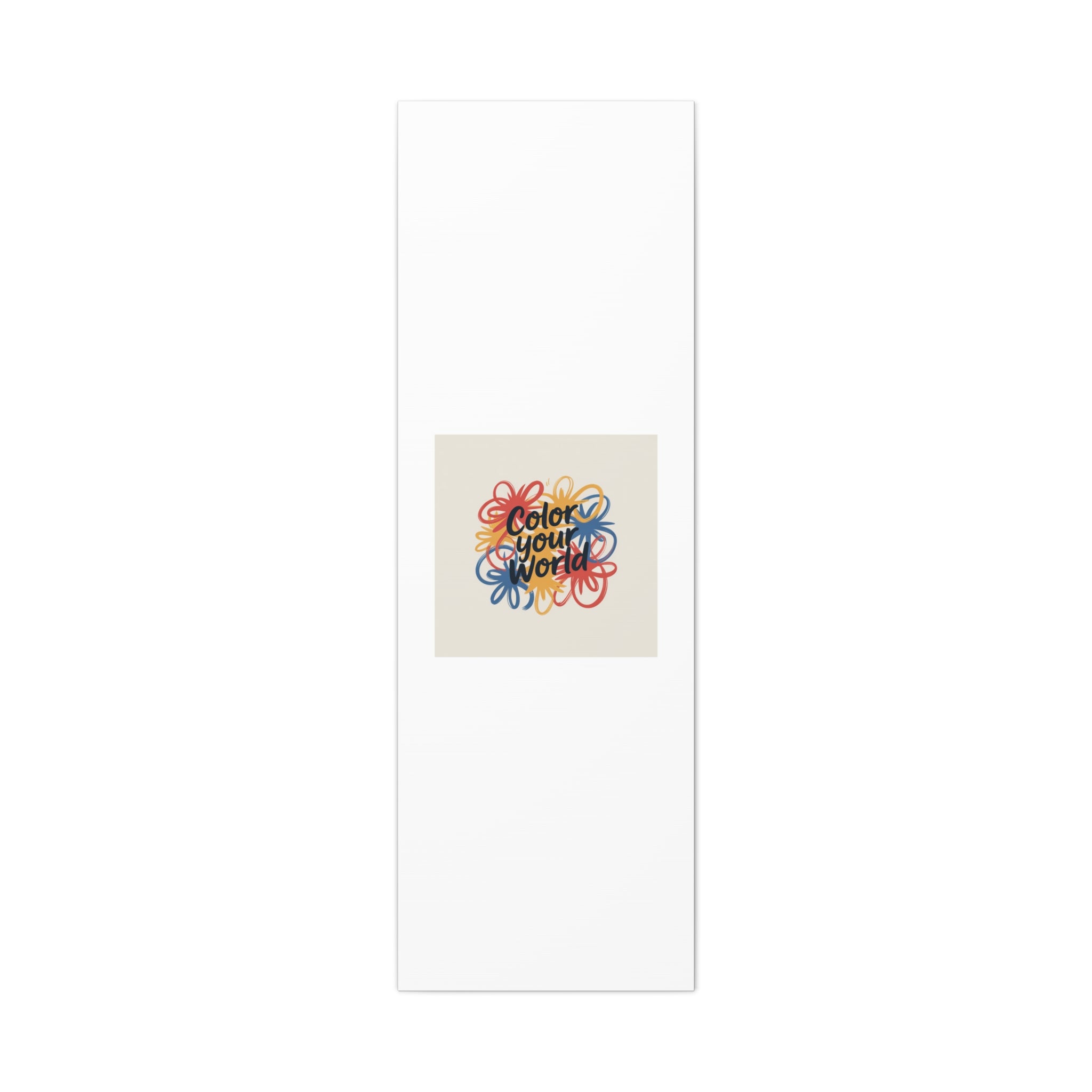 Canvas Art – “Color Your World” Floral Wall Art