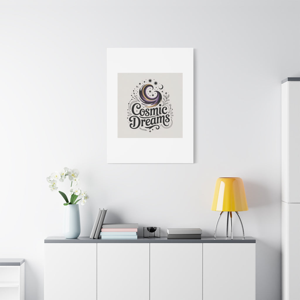 Cosmic Dreams Matte Canvas Wall Art — Stretched 1.25"