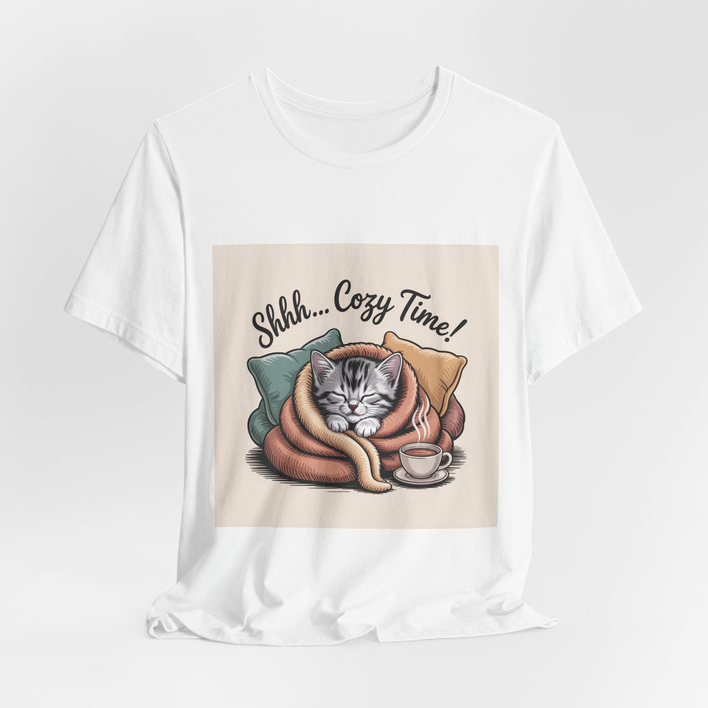 Cozy Cat 'Shhh... Cozy Time!' Tee