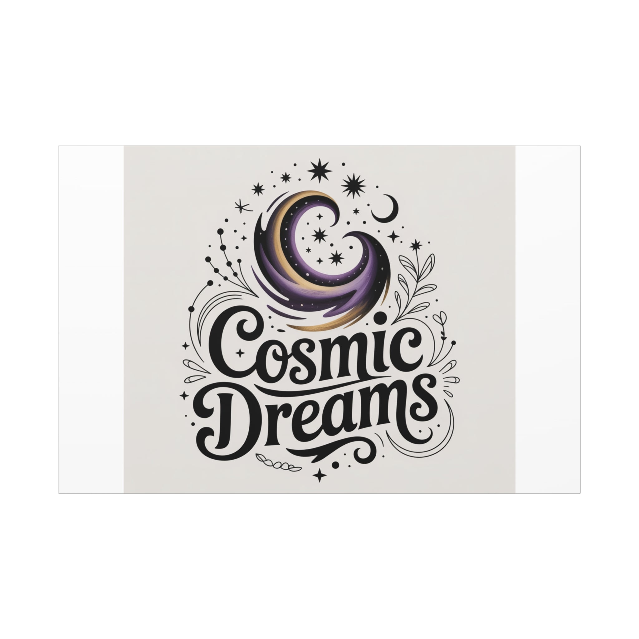 Cosmic Dreams Matte Canvas Wall Art — Stretched 1.25"