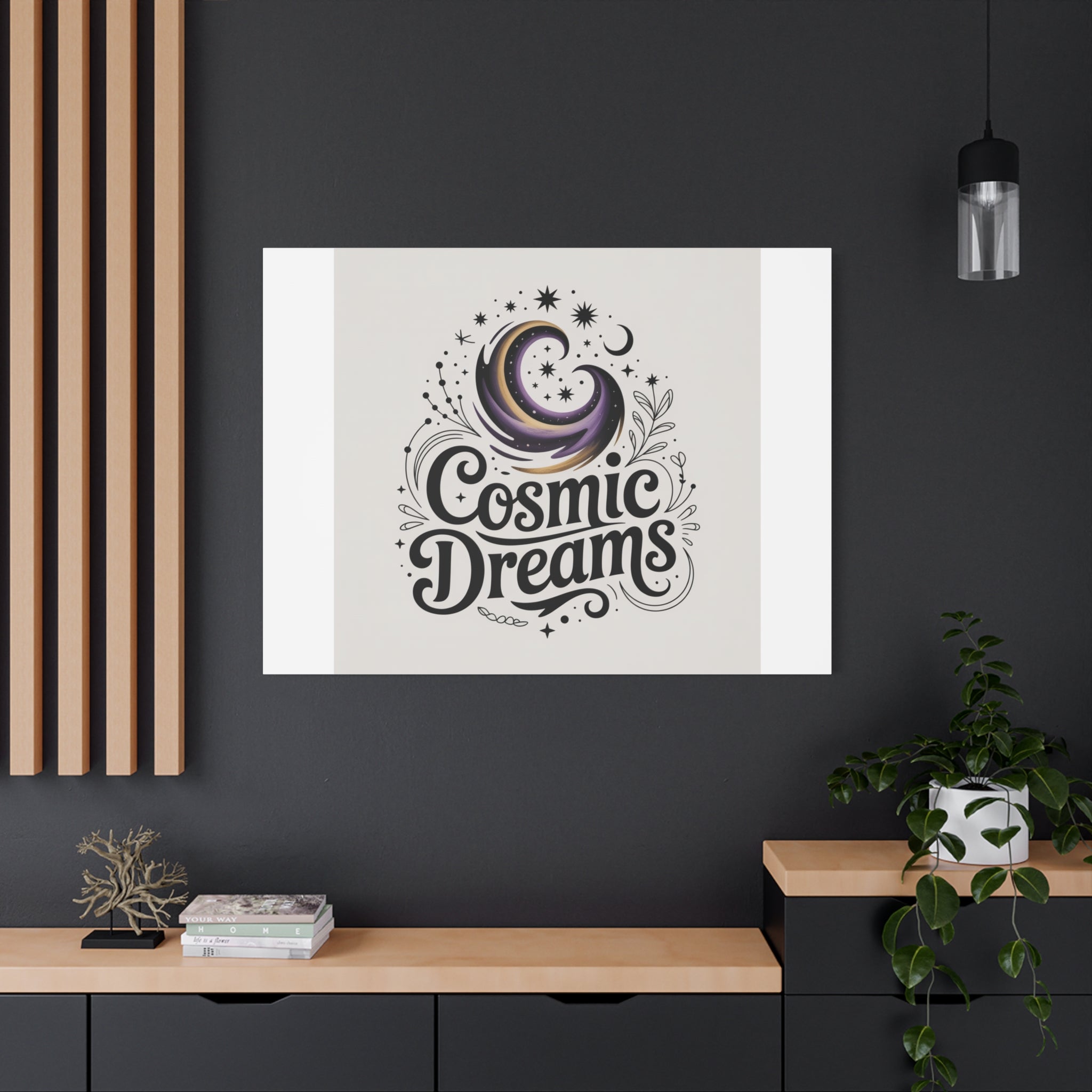 Cosmic Dreams Matte Canvas Wall Art — Stretched 1.25"