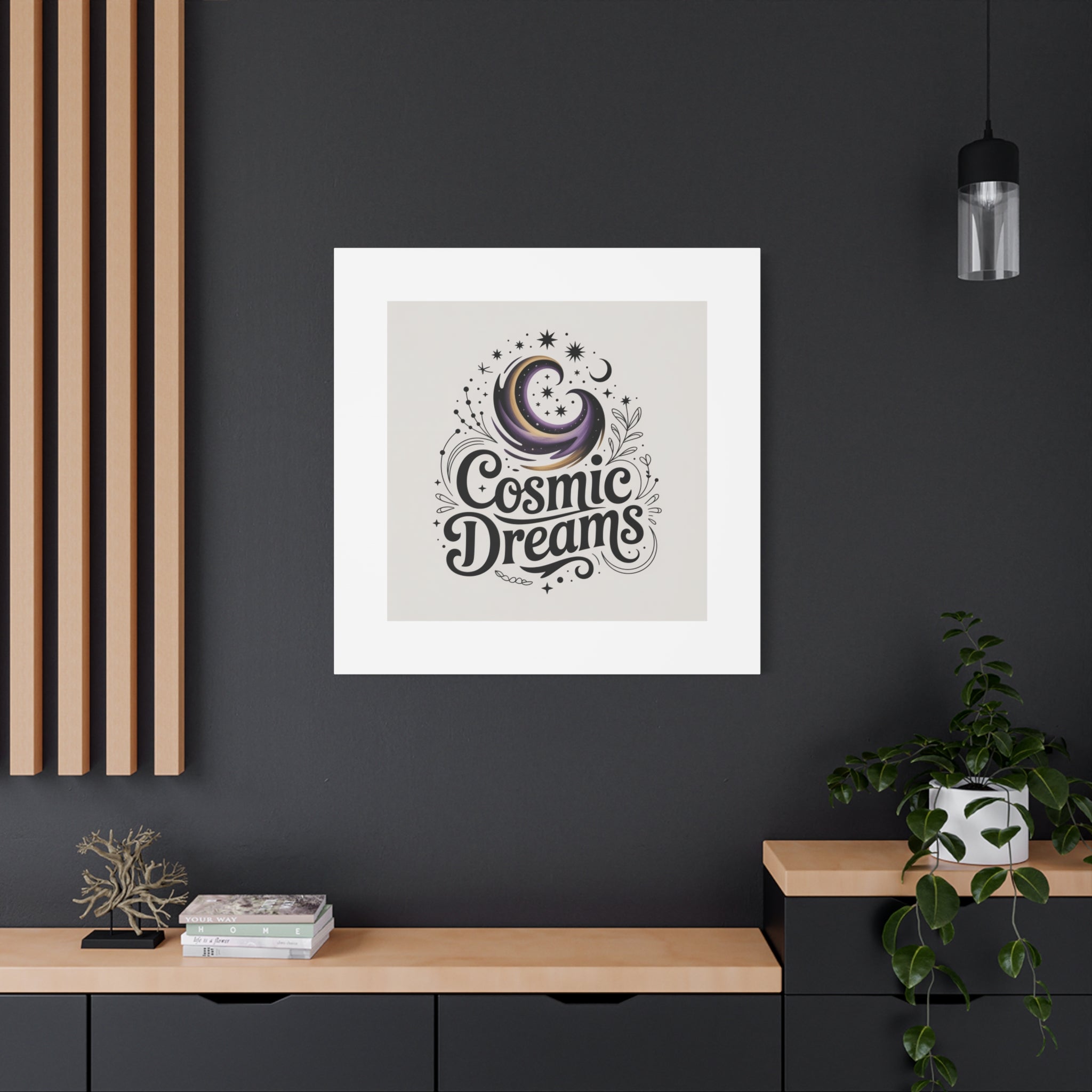 Cosmic Dreams Matte Canvas Wall Art — Stretched 1.25"