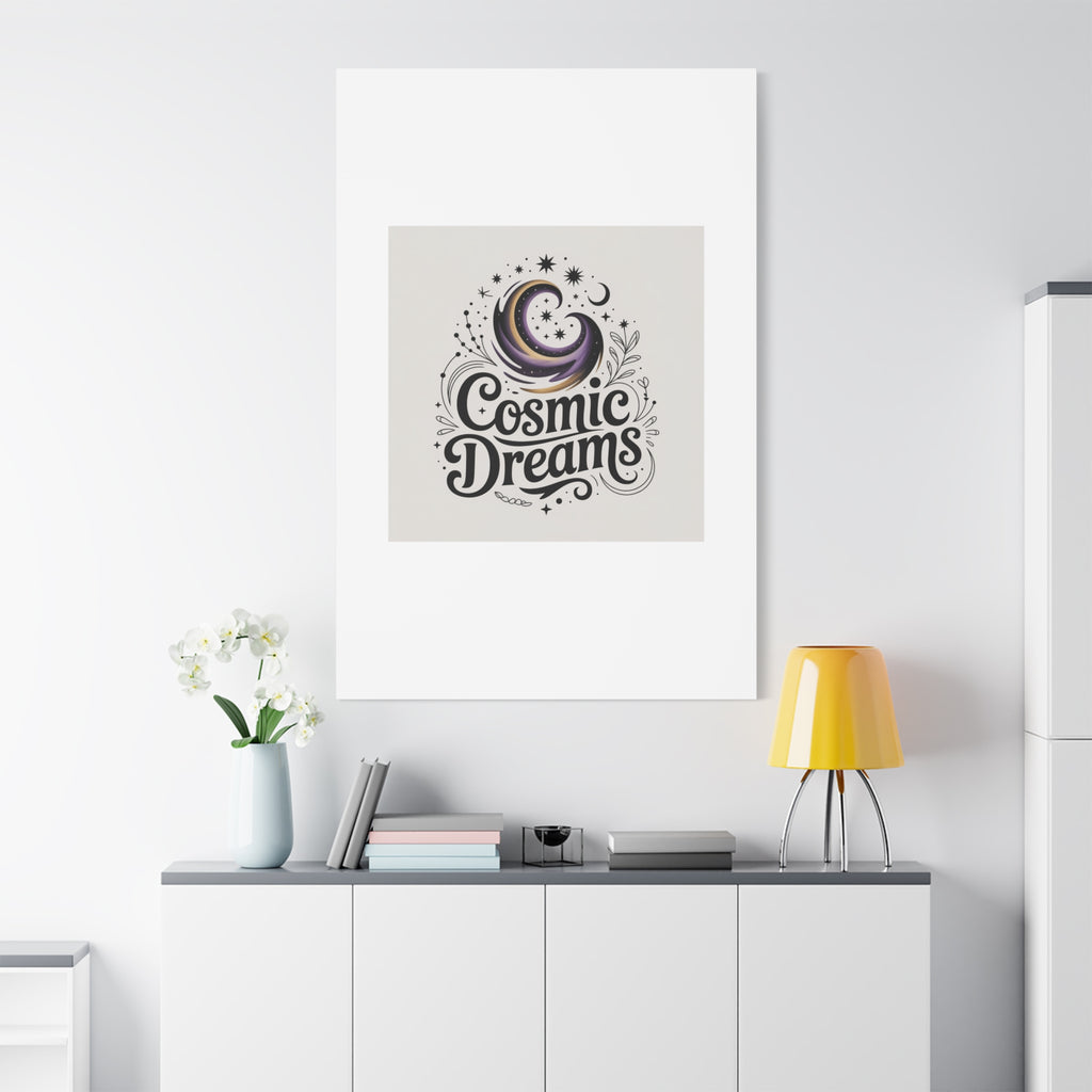 Cosmic Dreams Matte Canvas Wall Art — Stretched 1.25"