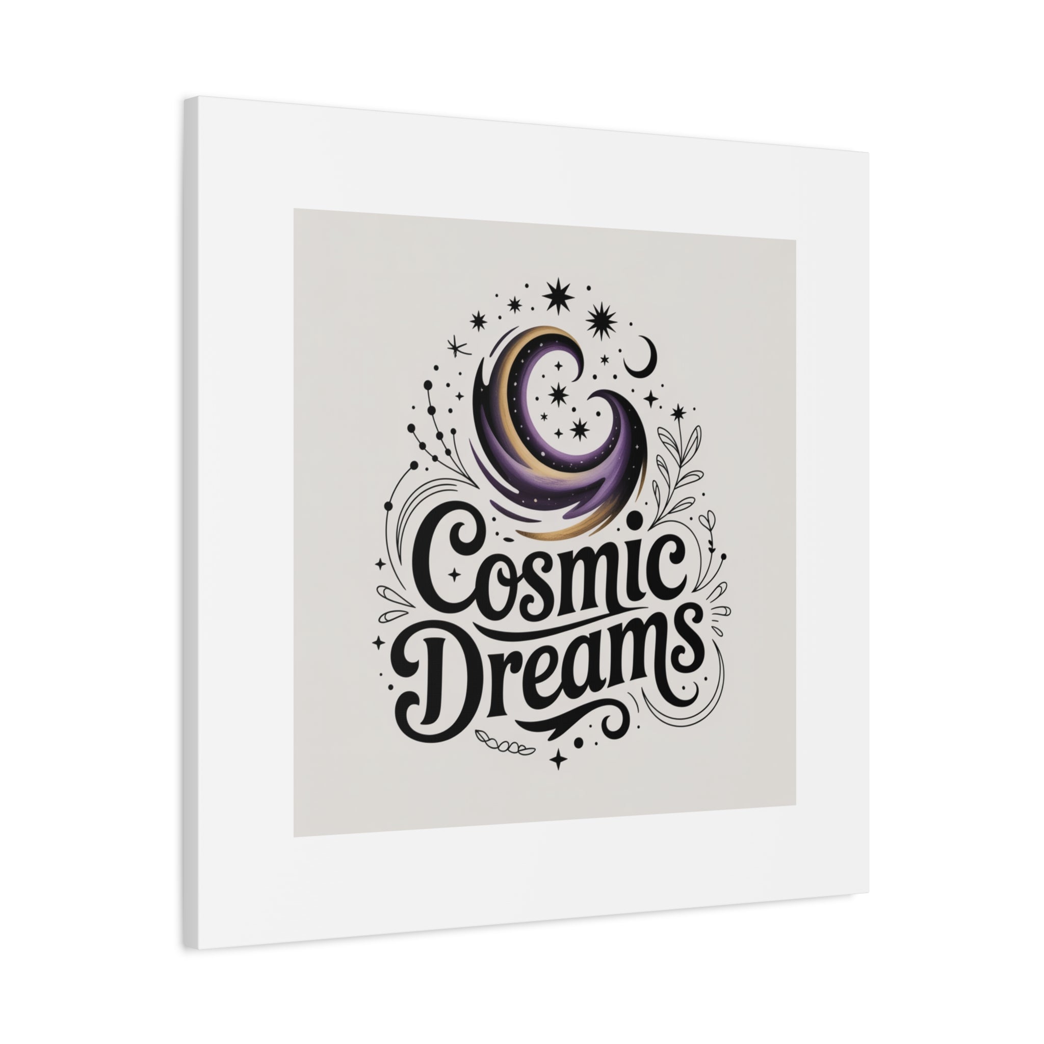Cosmic Dreams Matte Canvas Wall Art — Stretched 1.25"