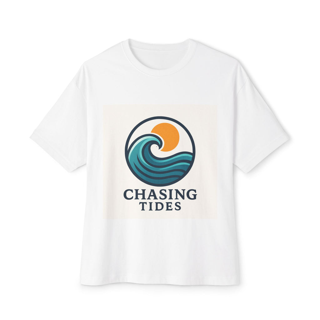 Chasing Tides Tee — Coastal Wave Graphic T-Shirt