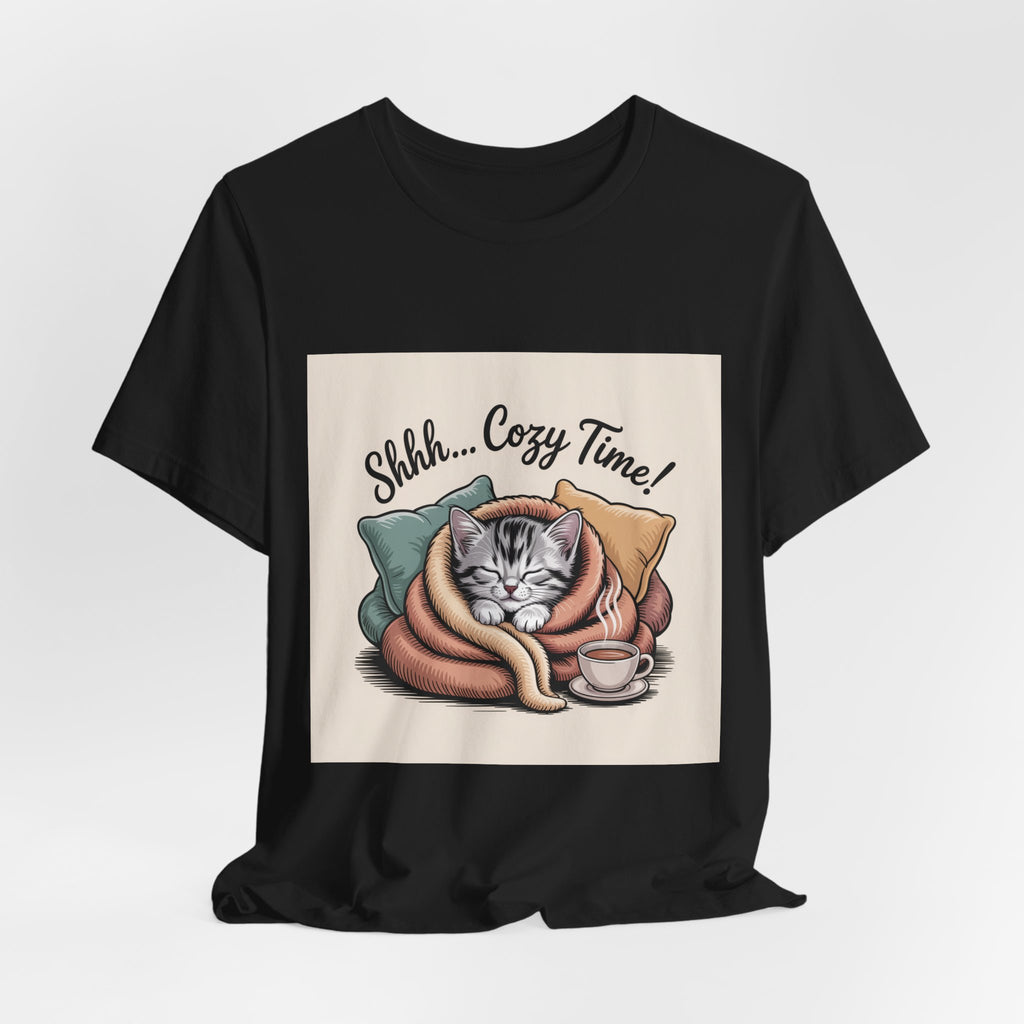 Cozy Cat 'Shhh... Cozy Time!' Tee