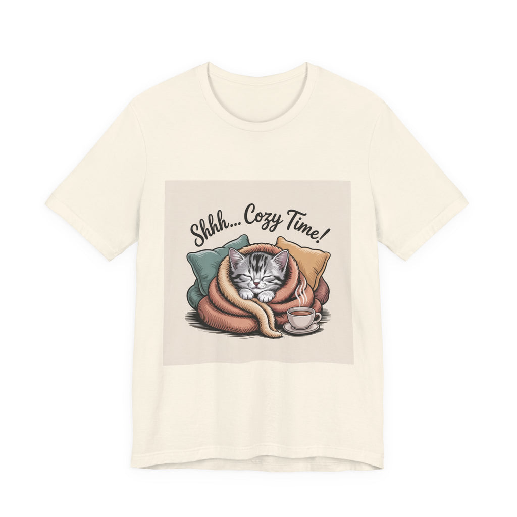 Cozy Cat 'Shhh... Cozy Time!' Tee