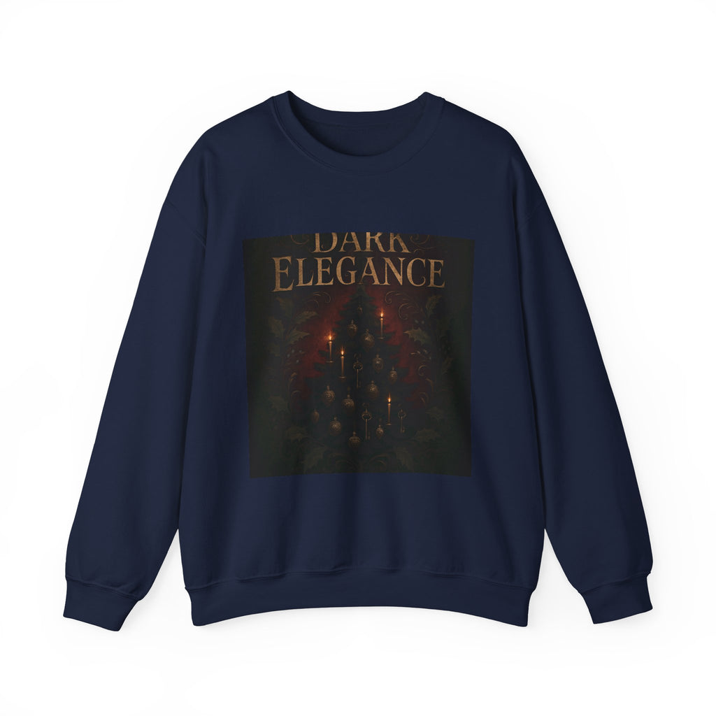 Crewneck Sweatshirt – "Dark Elegance" Gothic Forest Graphic