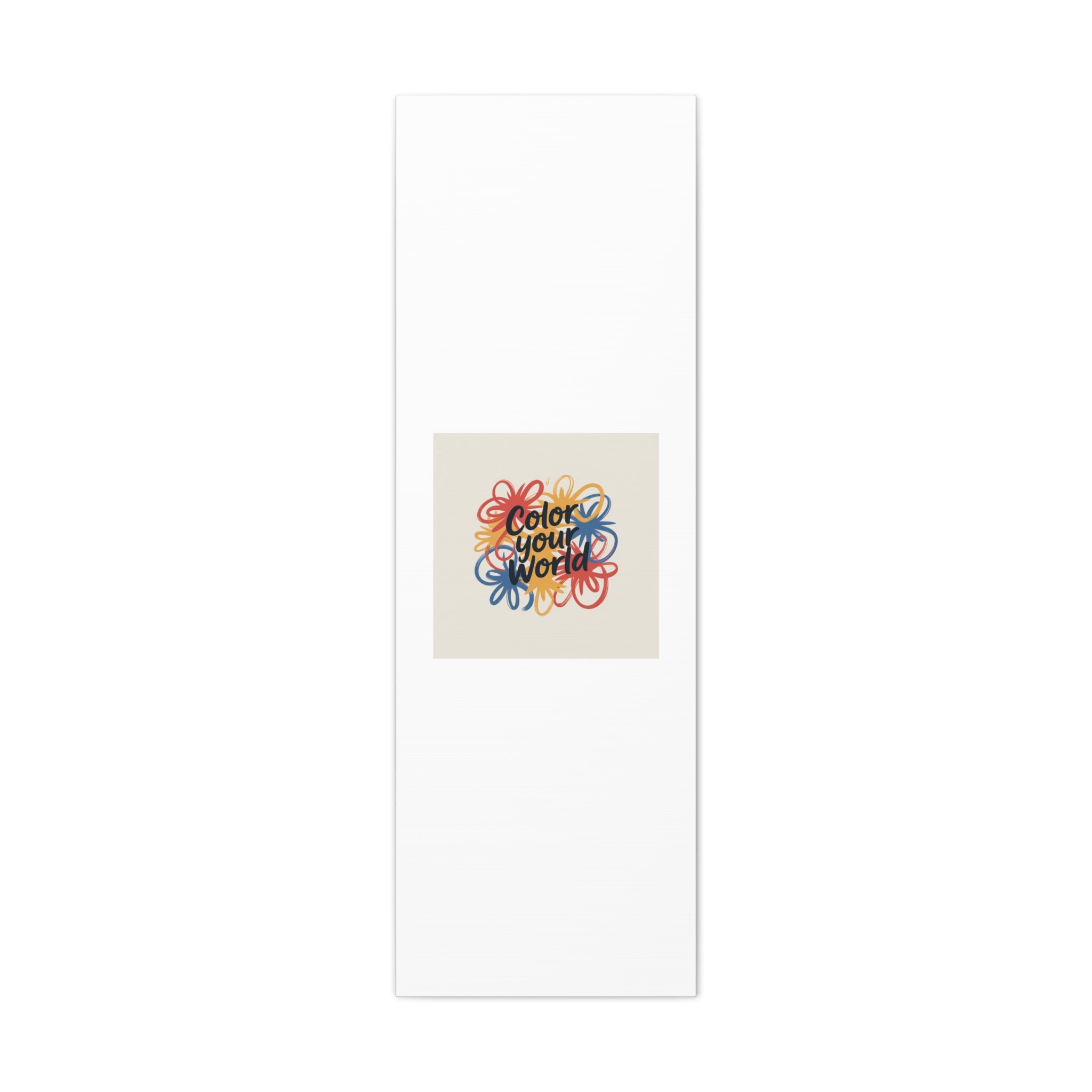 Canvas Art – “Color Your World” Floral Wall Art