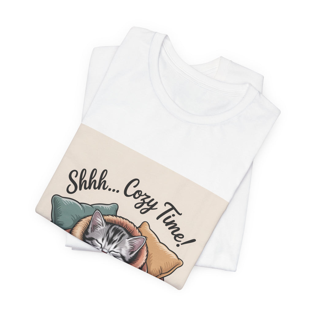 Cozy Cat 'Shhh... Cozy Time!' Tee