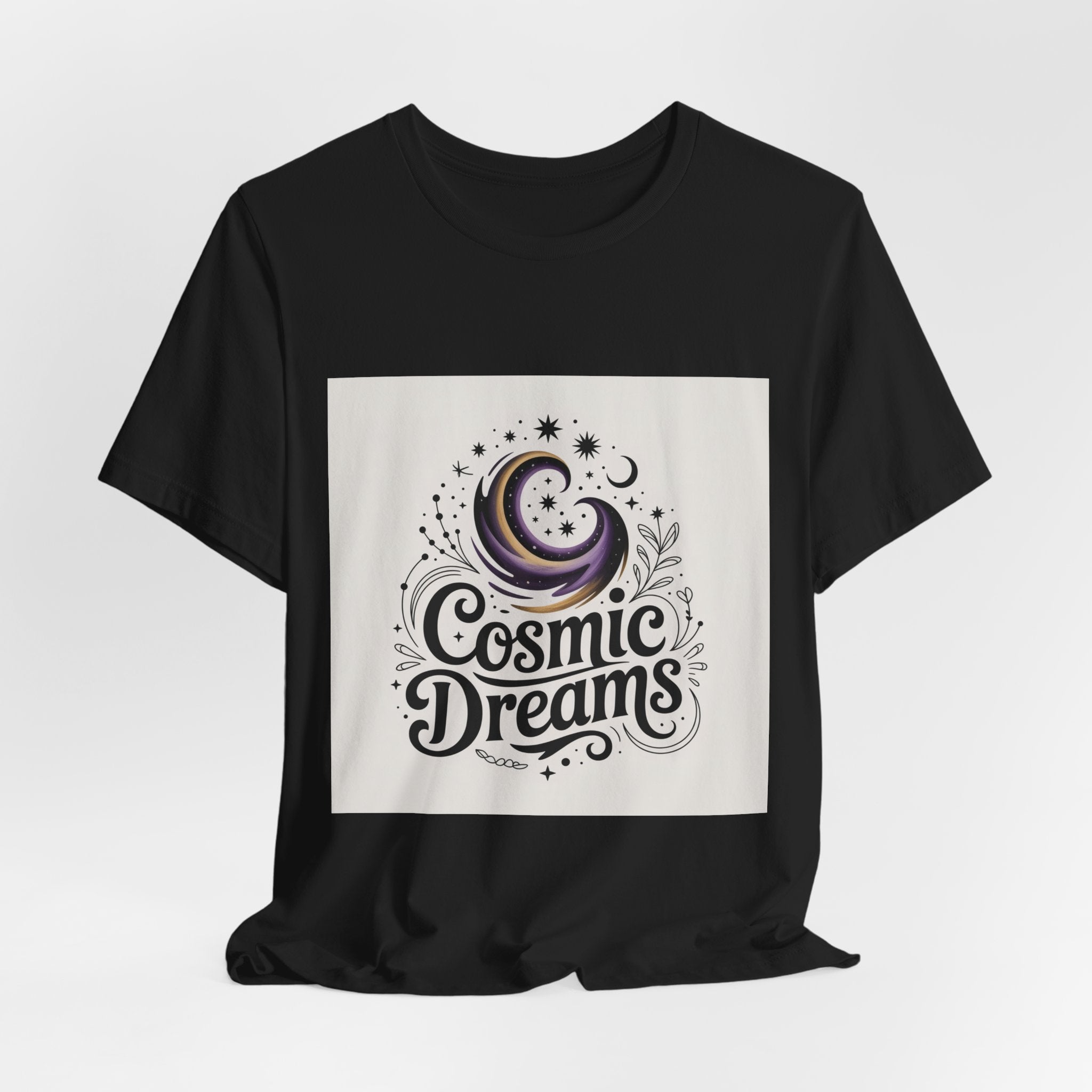 Cosmic Dreams T-Shirt — Moon & Stars Graphic Tee